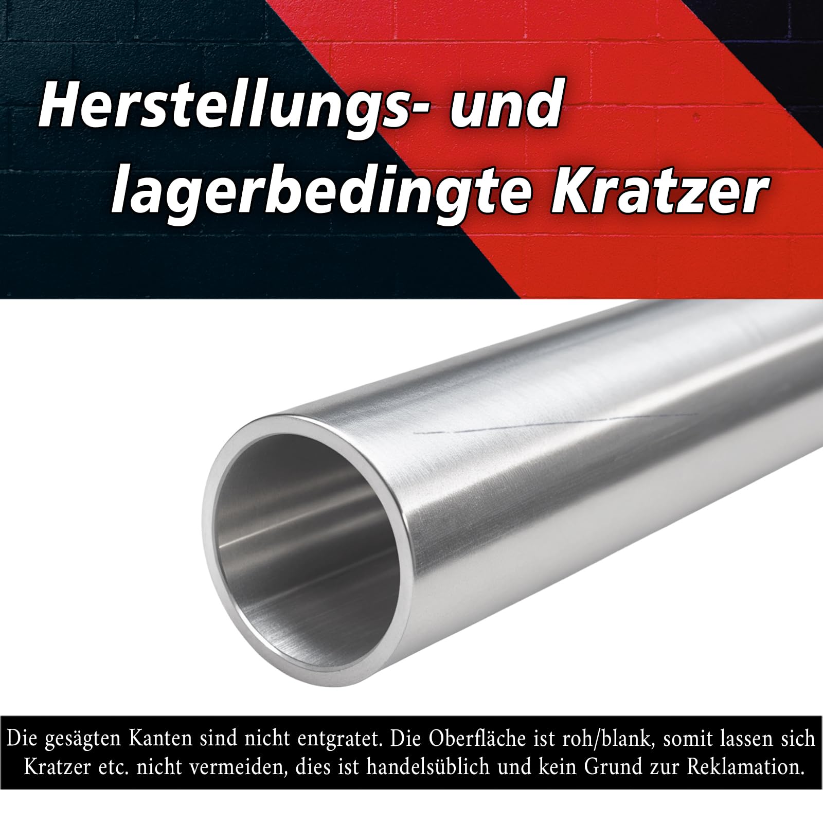 PRIOstahl Aluminiumrohr 20x2mm 2000mm Rundrohr Alu