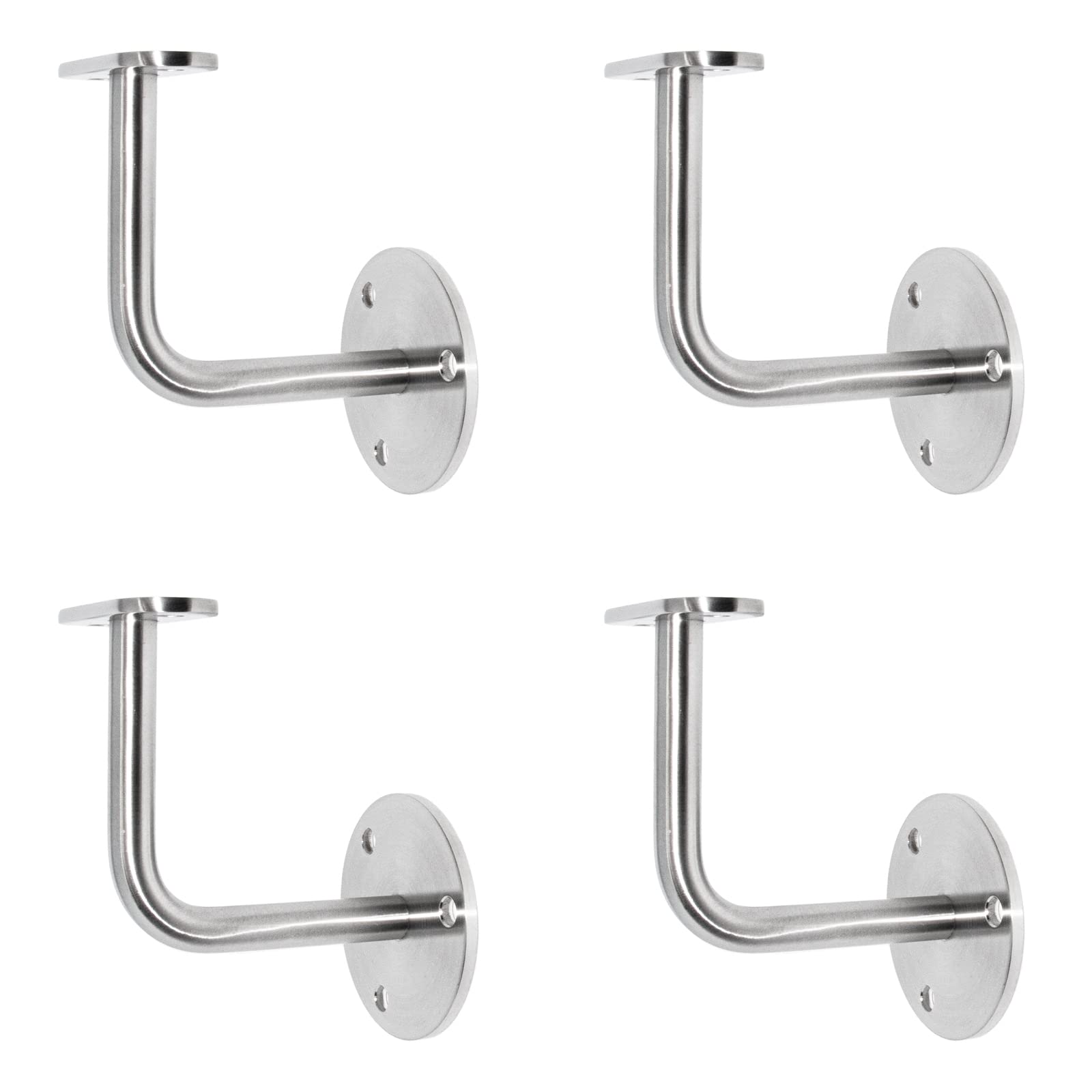 PRIOstahl Handlaufhalter Flach 3-Loch V2A 1 Stück