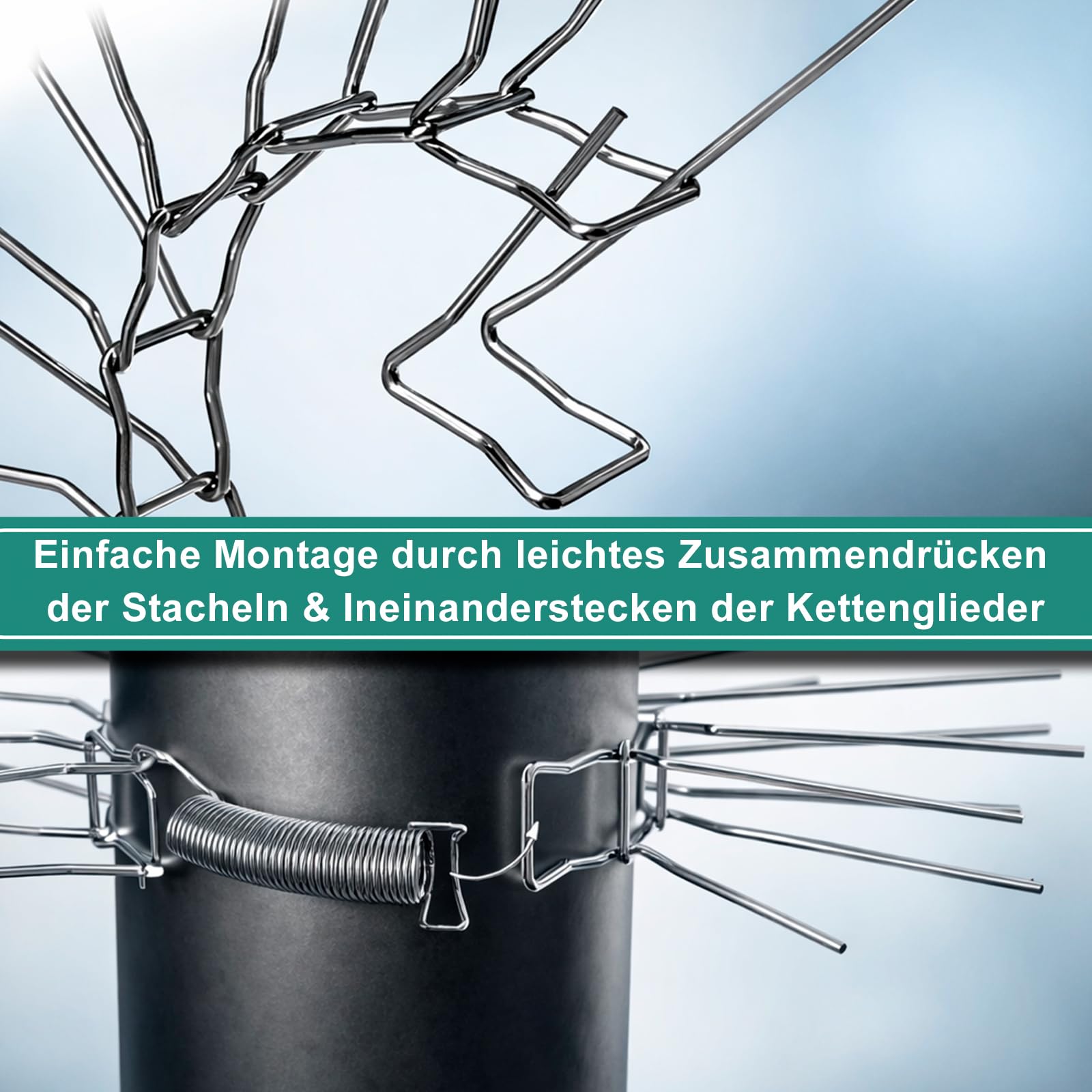 PRIOstahl Marderabwehrgürtel 120 mm Edelstahl 1 Stück