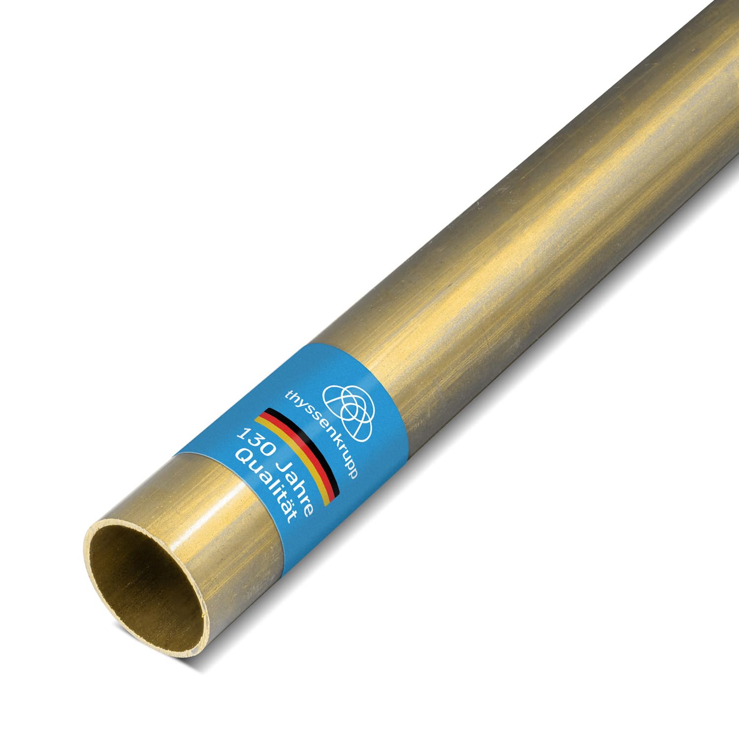 ThyssenKrupp Messing Rundrohr Ø20x1mm 1000mm CW508L
