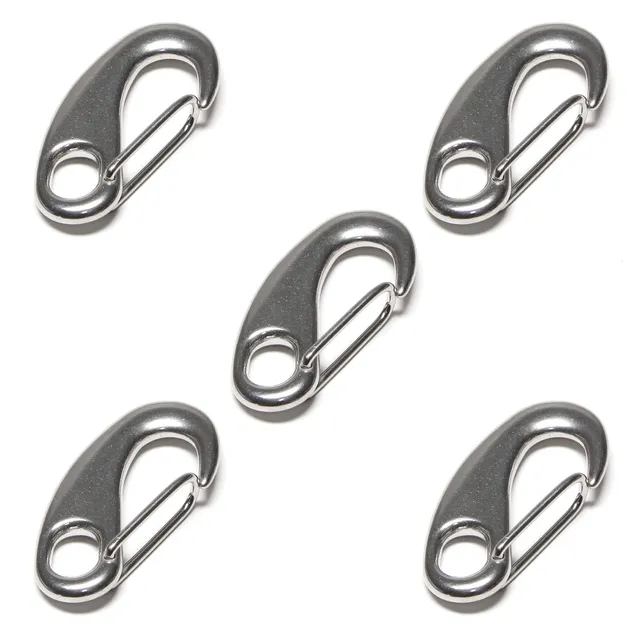 PRIOstahl Befestigungsmaterial Karabiner 50 mm Edelstahl V4A Schnapphaken