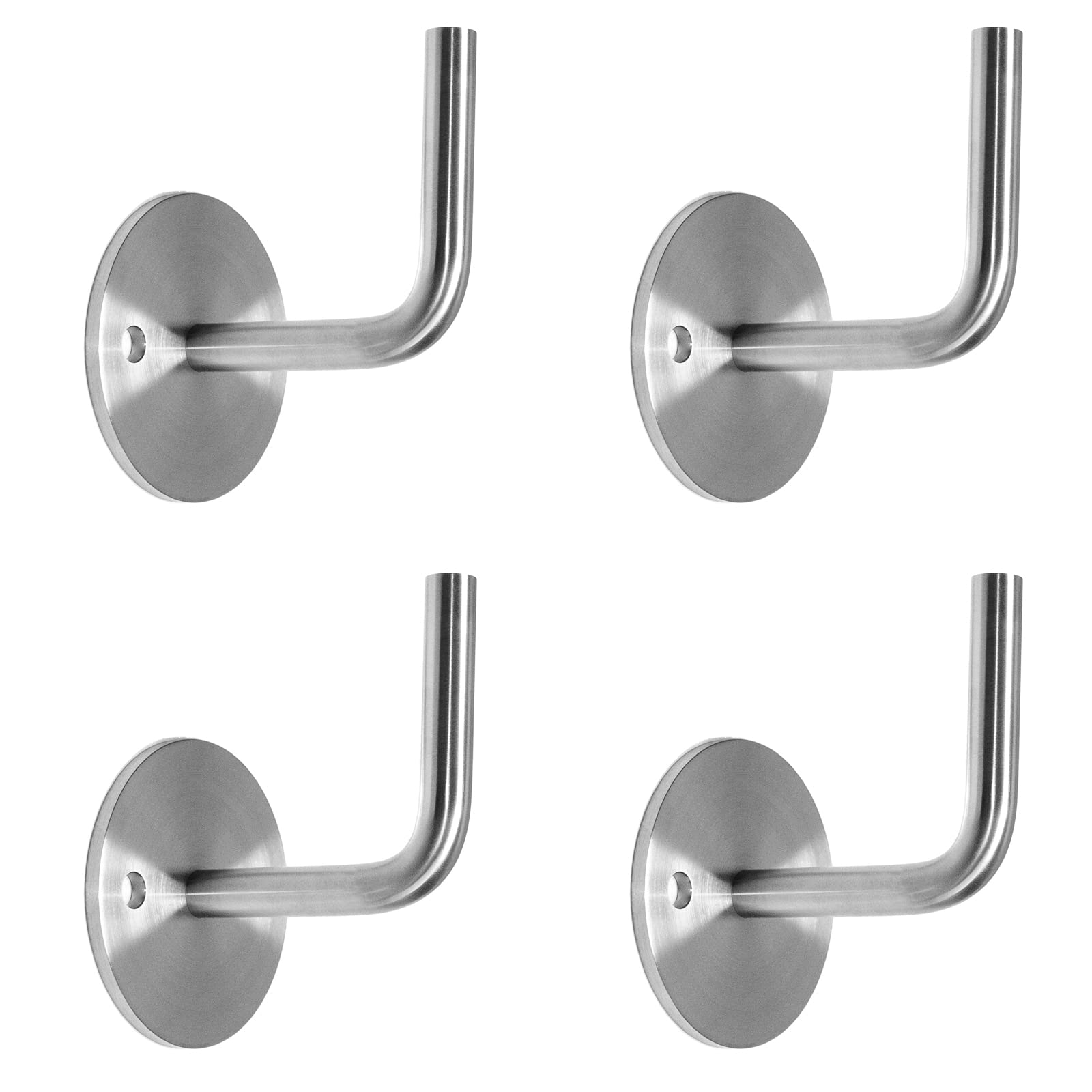 PRIOstahl Geländerbau Handlaufhalter 4er Set Edelstahl V2A