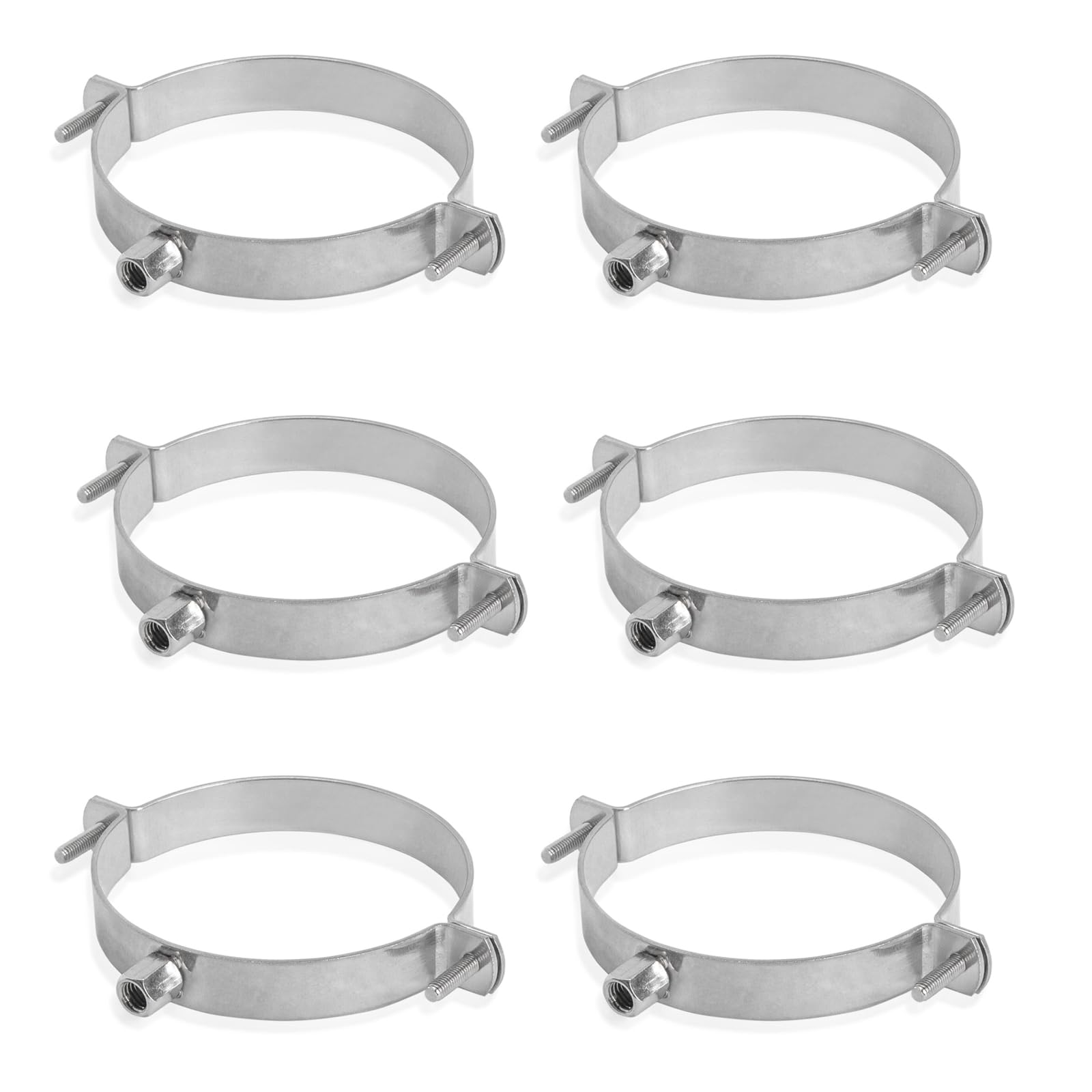 PRIOstahl Rohrschelle Edelstahl V2A 3/4" 25-31mm 4 Stück