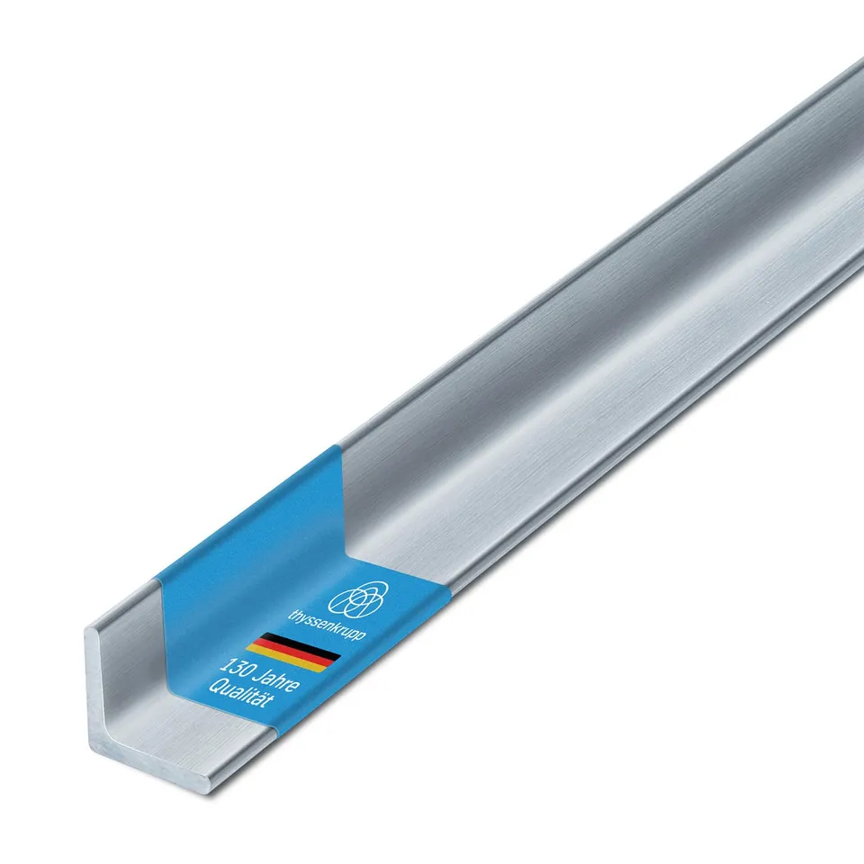 ThyssenKrupp Edelstahlwinkel 30x30x3mm 1500mm V2A