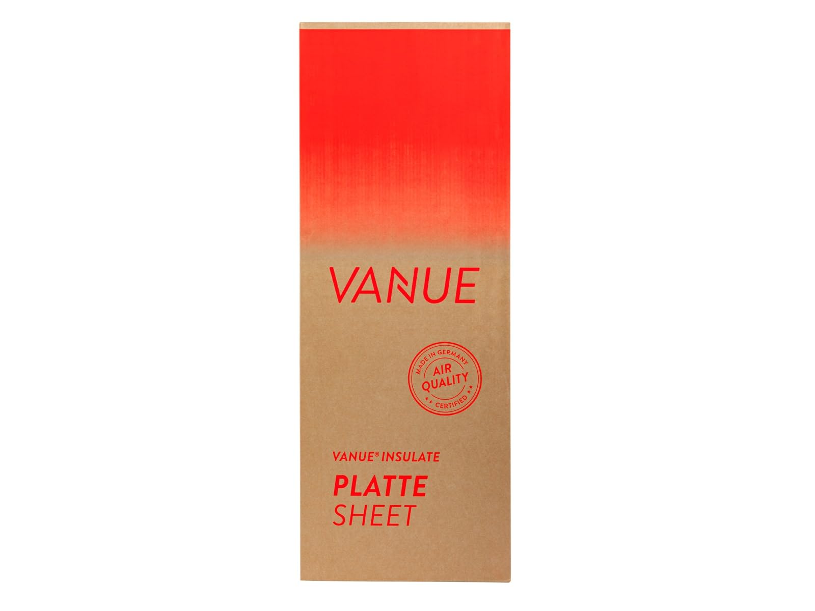 Vanue Insulate Dämmplatte 25 mm selbstklebend 4 m² Kautschuk