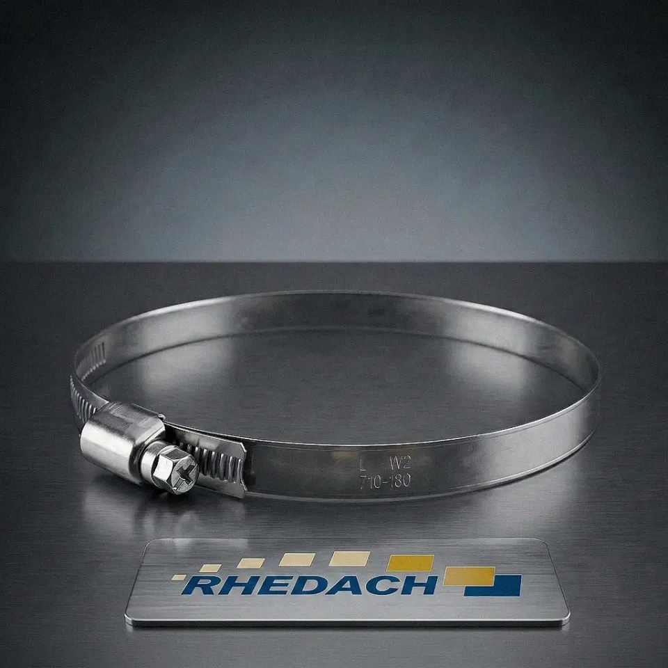 Rhedach Zubehör Schlauchschelle Edelstahl DN125 Schelle