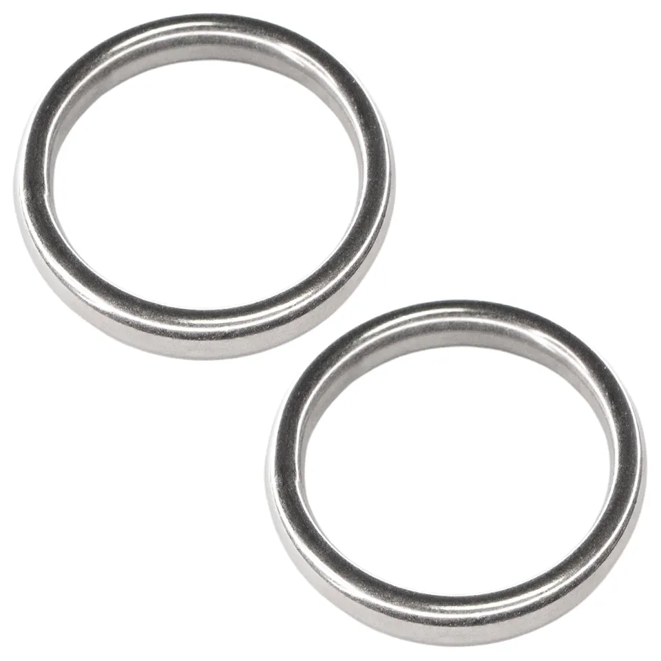 PRIOstahl Rundringe 6x60 mm Edelstahl V4A 2 St. O-Ringe poliert
