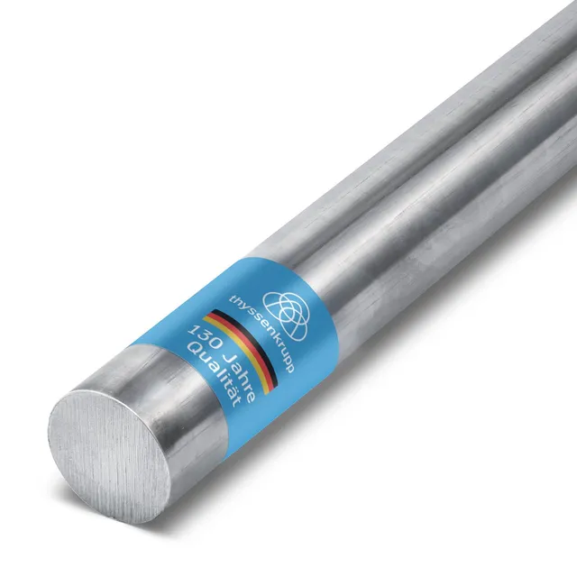 ThyssenKrupp Rundstahl Ø8mm Edelstahlstab 1000mm V2A