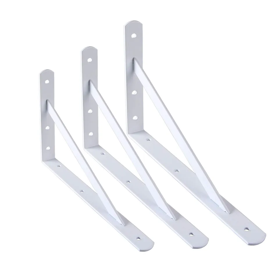 PRIOstahl Schwerlastwinkel 330x495mm Regalwinkel weiß 10 Stück