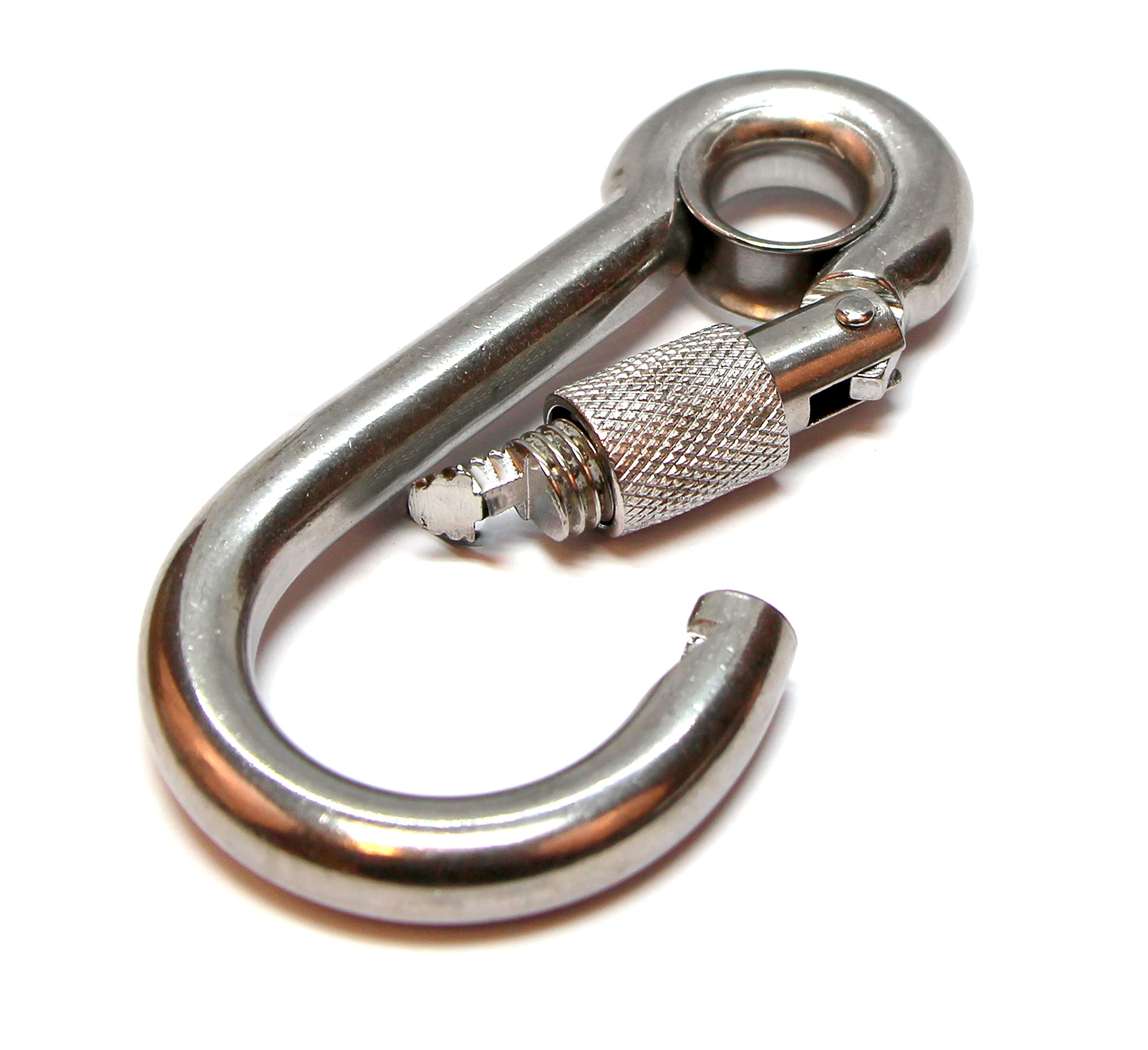PRIOstahl Geländerbau Karabiner 4x40 mm V4A 4 Stück