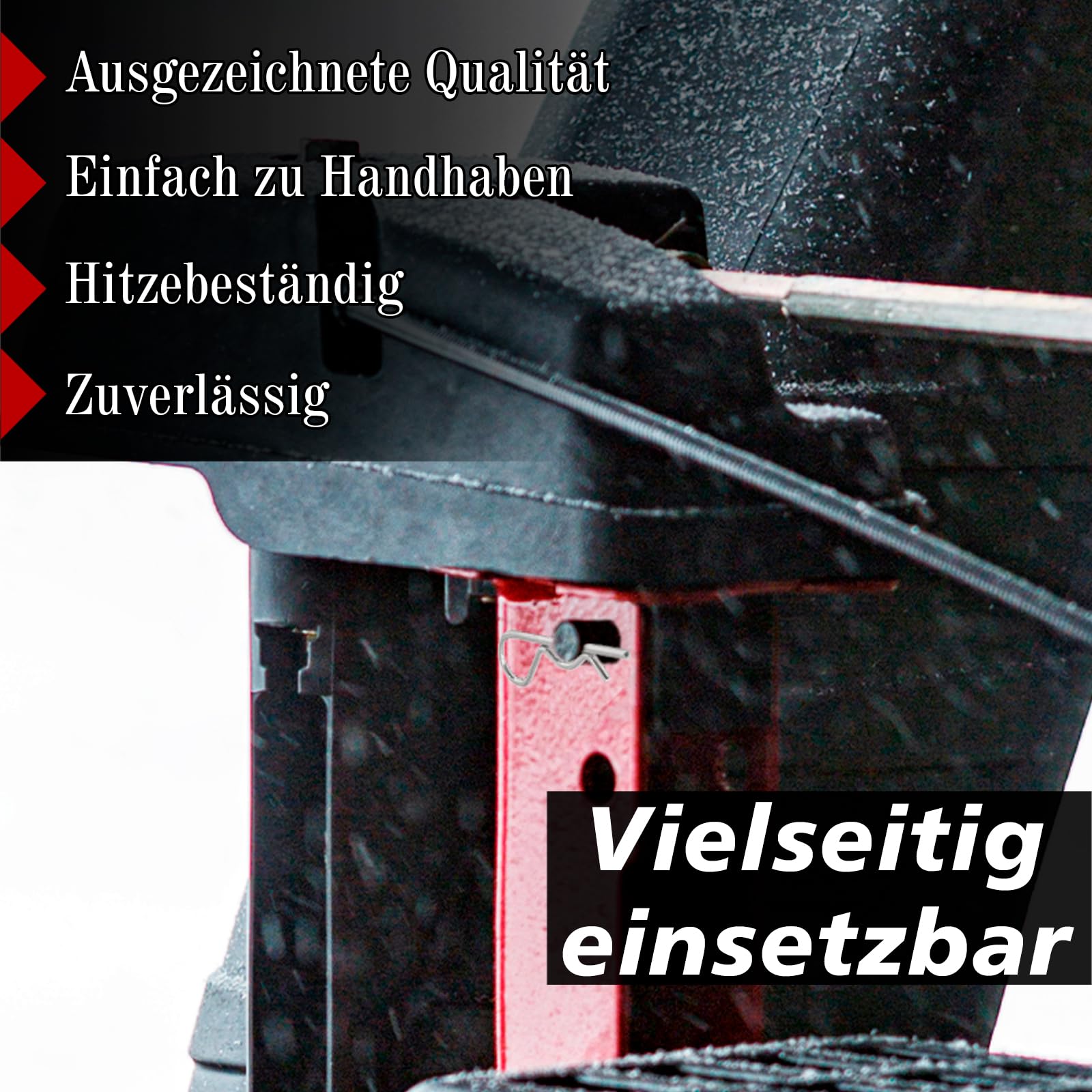 PRIOstahl Steckbolzen 8x54mm Federstecker Sicherung rostfrei