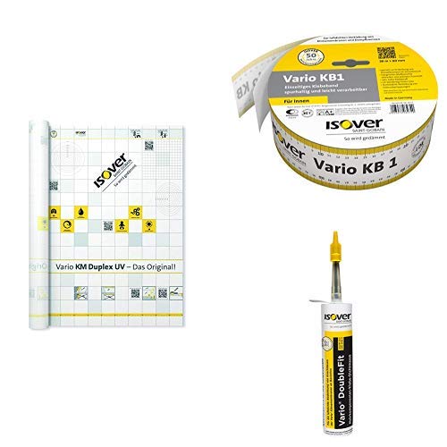 Isover Vario Systempaket 1 Dampfbremse 75 m² feuchtevariabel