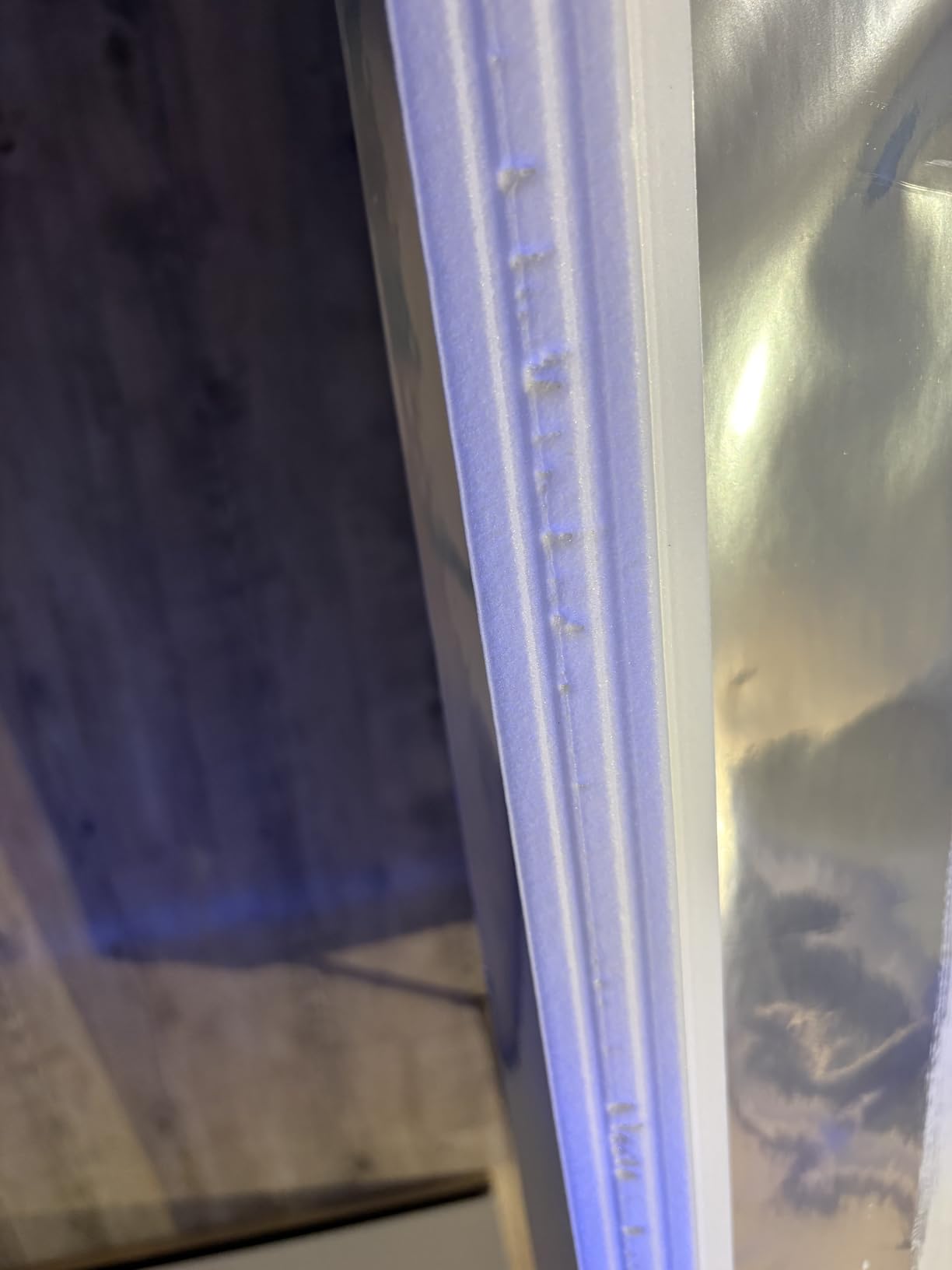 Heximo HLED 10 LED Stuckleiste Weiß 65x75mm 10,2 Meter