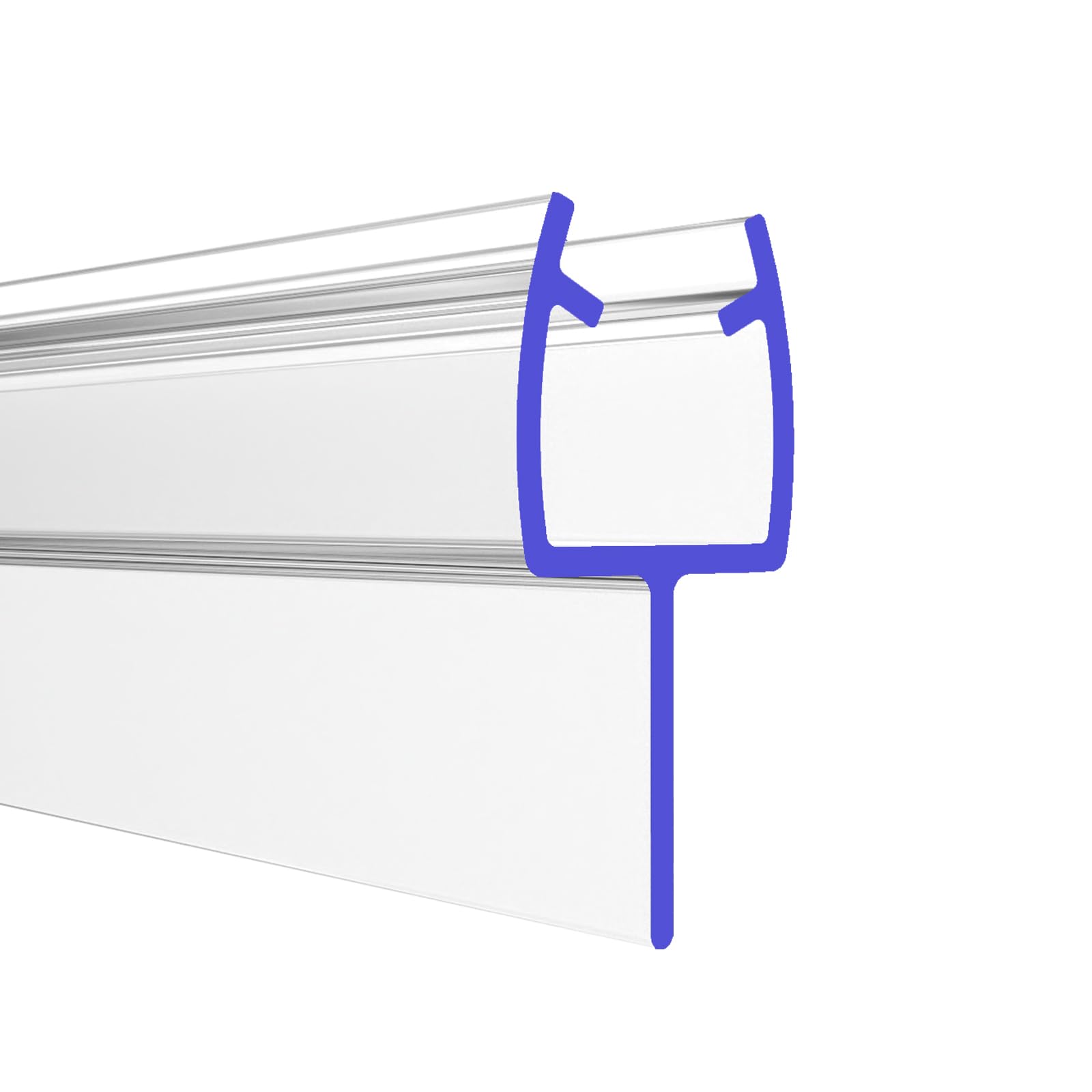 PRIOstahl Duschdichtung 8mm Transparent 2 Meter Variante 8