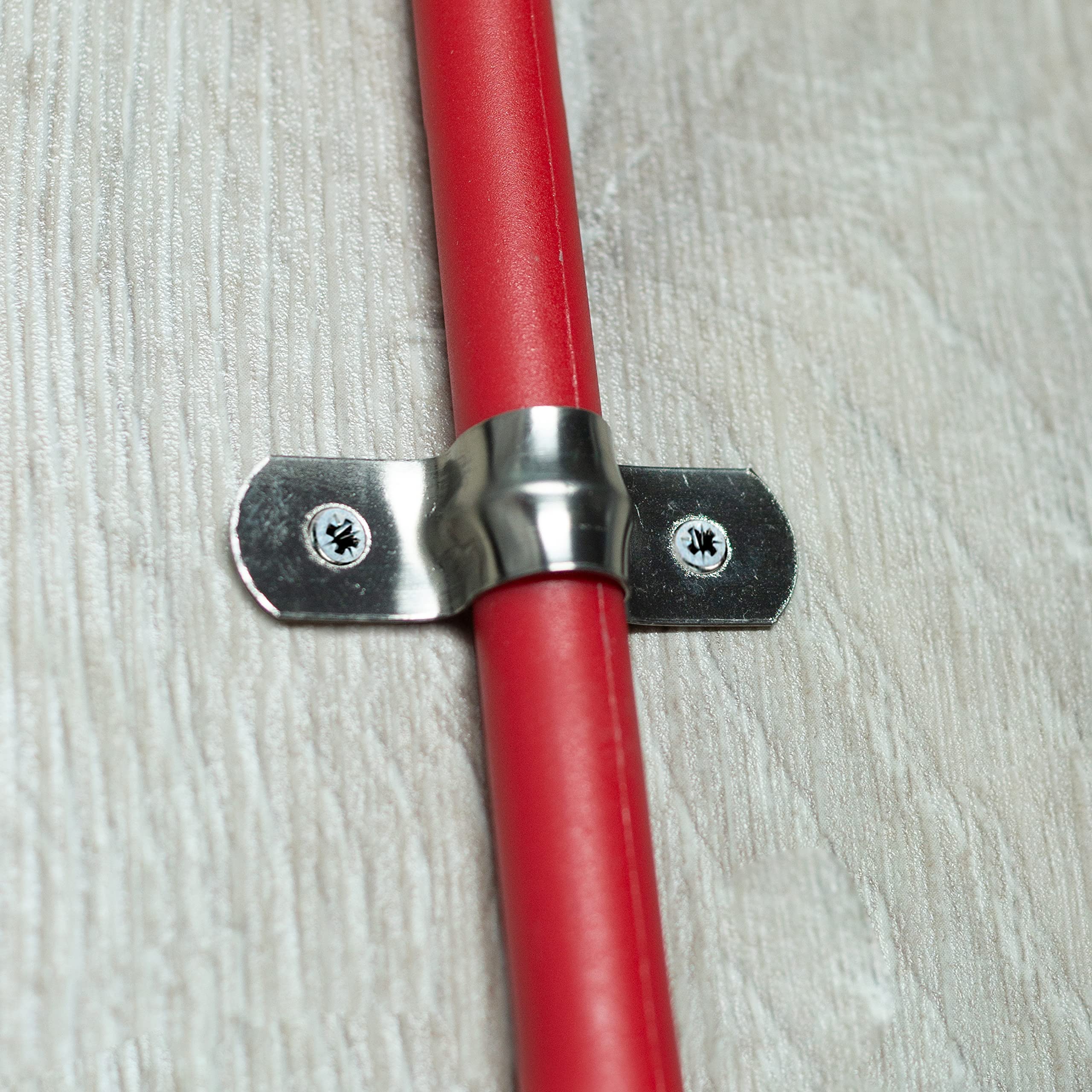 PRIOstahl Rohrschellen Edelstahl 40x40 mm 2 Stück