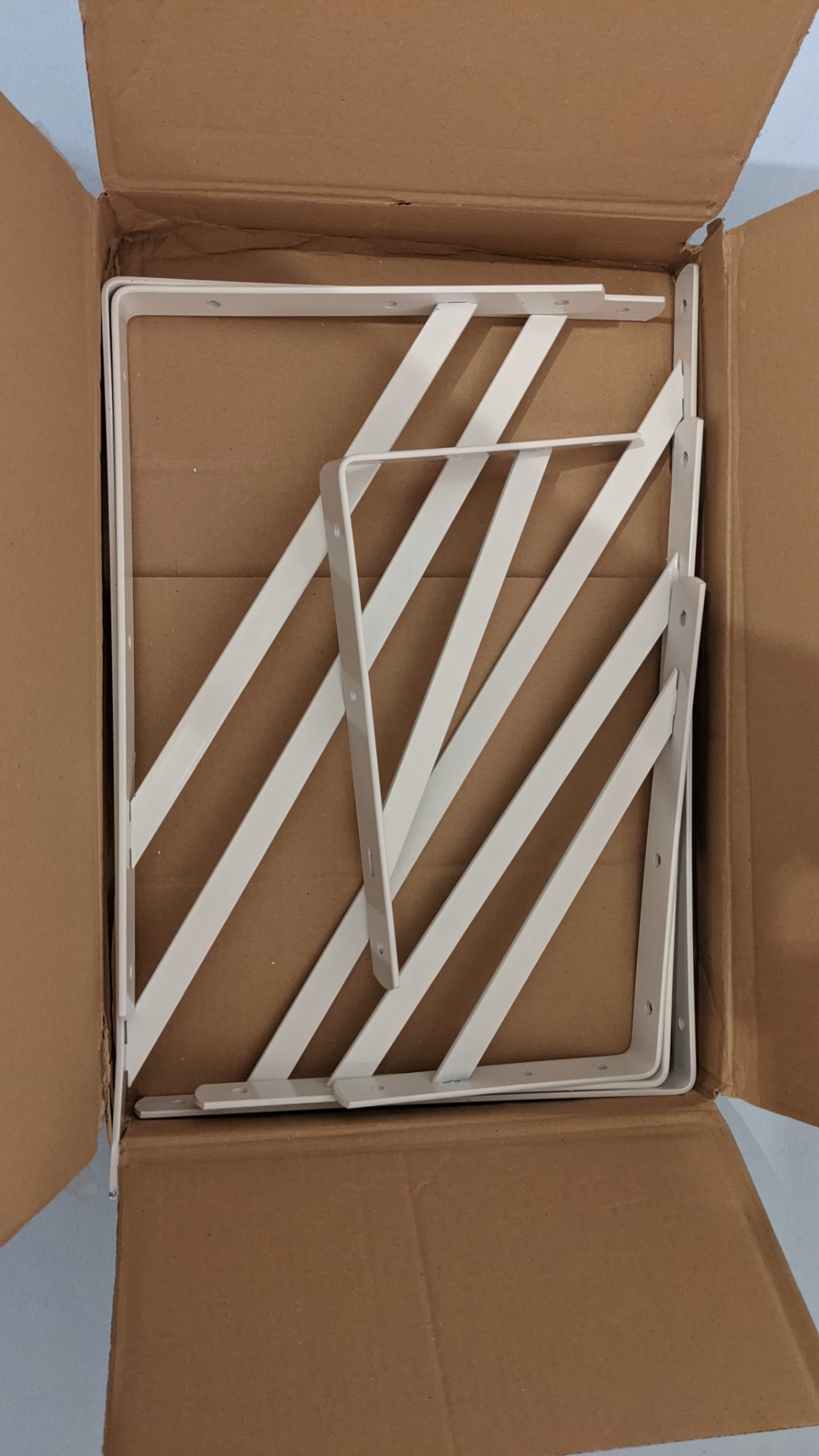PRIOstahl Regalträger 330x495mm Schwerlastkonsole silber