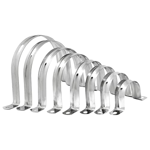 PRIOstahl Rohrschellen Edelstahl 40x40 mm 2 Stück