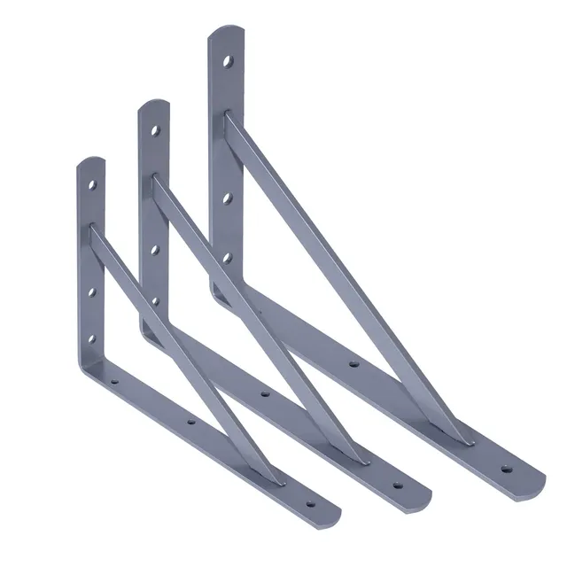 PRIOstahl Regalträger Schwerlastträger 330x495 mm silber