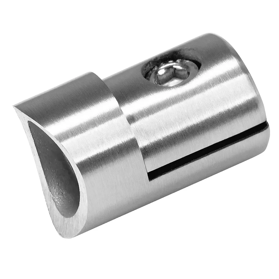 PRIOstahl Blechhalter Klemmhalter Ø 42,4 mm V2A 10 Stück