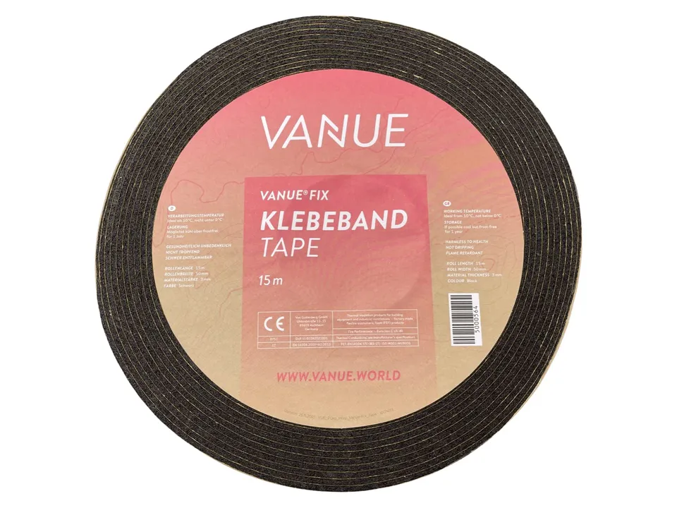 Vanue FIX Kautschuk Klebeband 50mmx15m 3mm Camper