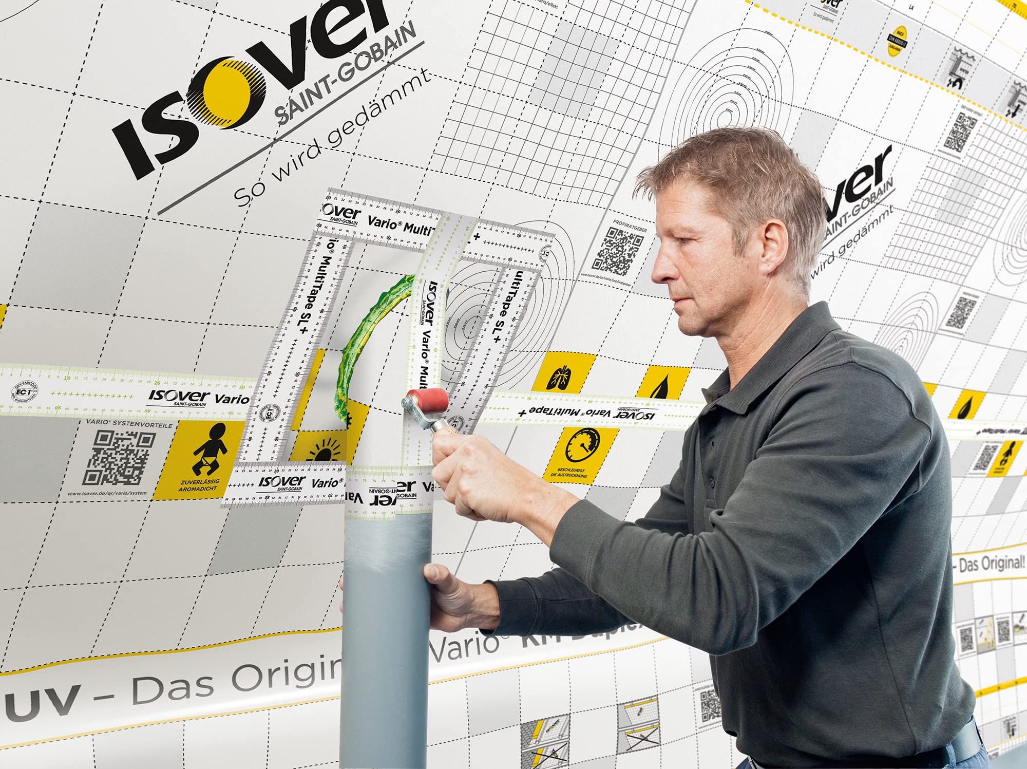 Isover Vario MultiTape SL+ Klebeband luftdicht wasserbeständig