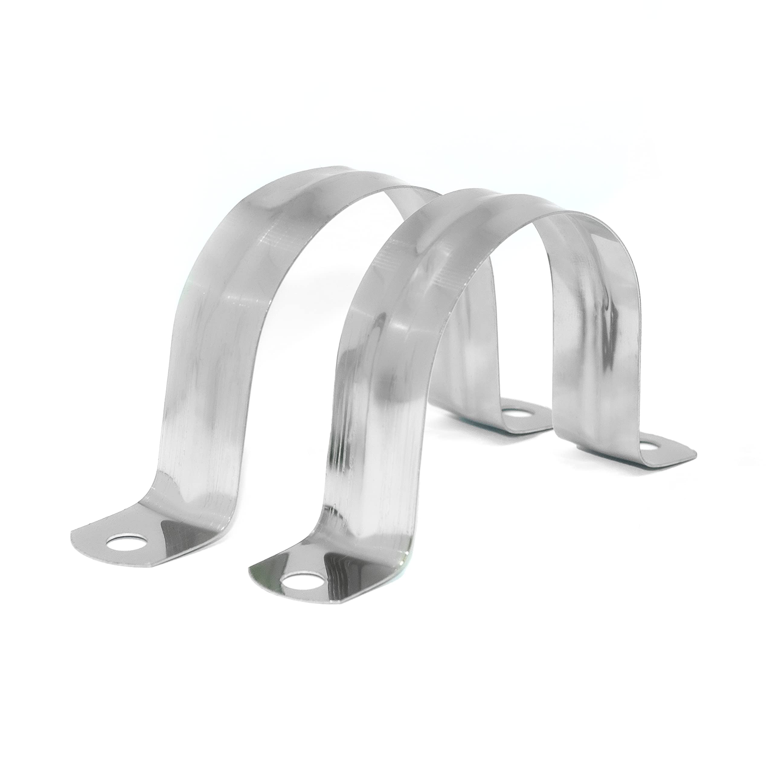 PRIOstahl Rohrschellen Edelstahl 40x40 mm 2 Stück