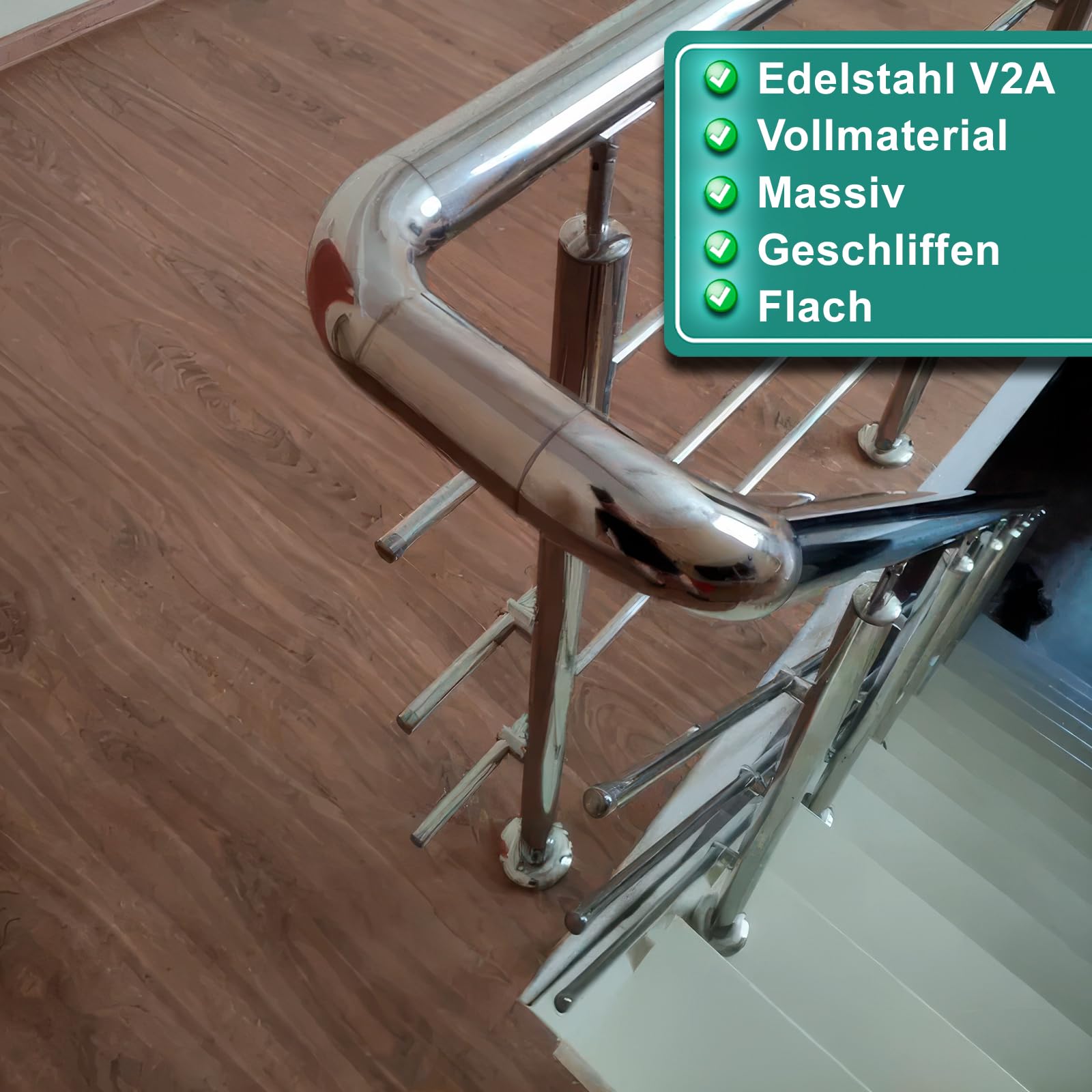 PRIOstahl Geländerbau Rohrstopfen 12x1,5mm V2A 10 Stück