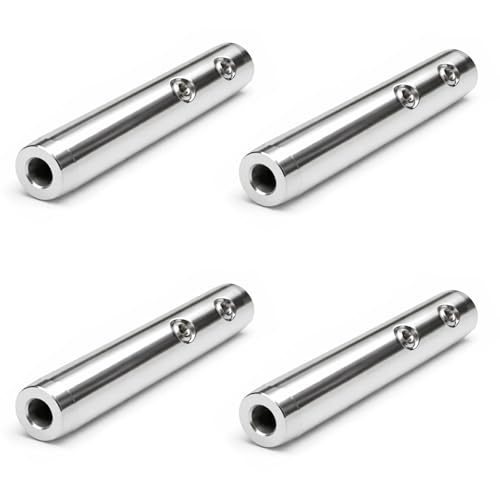 PRIOstahl Seilspanner 3-4mm Edelstahl V4A 4 Stück