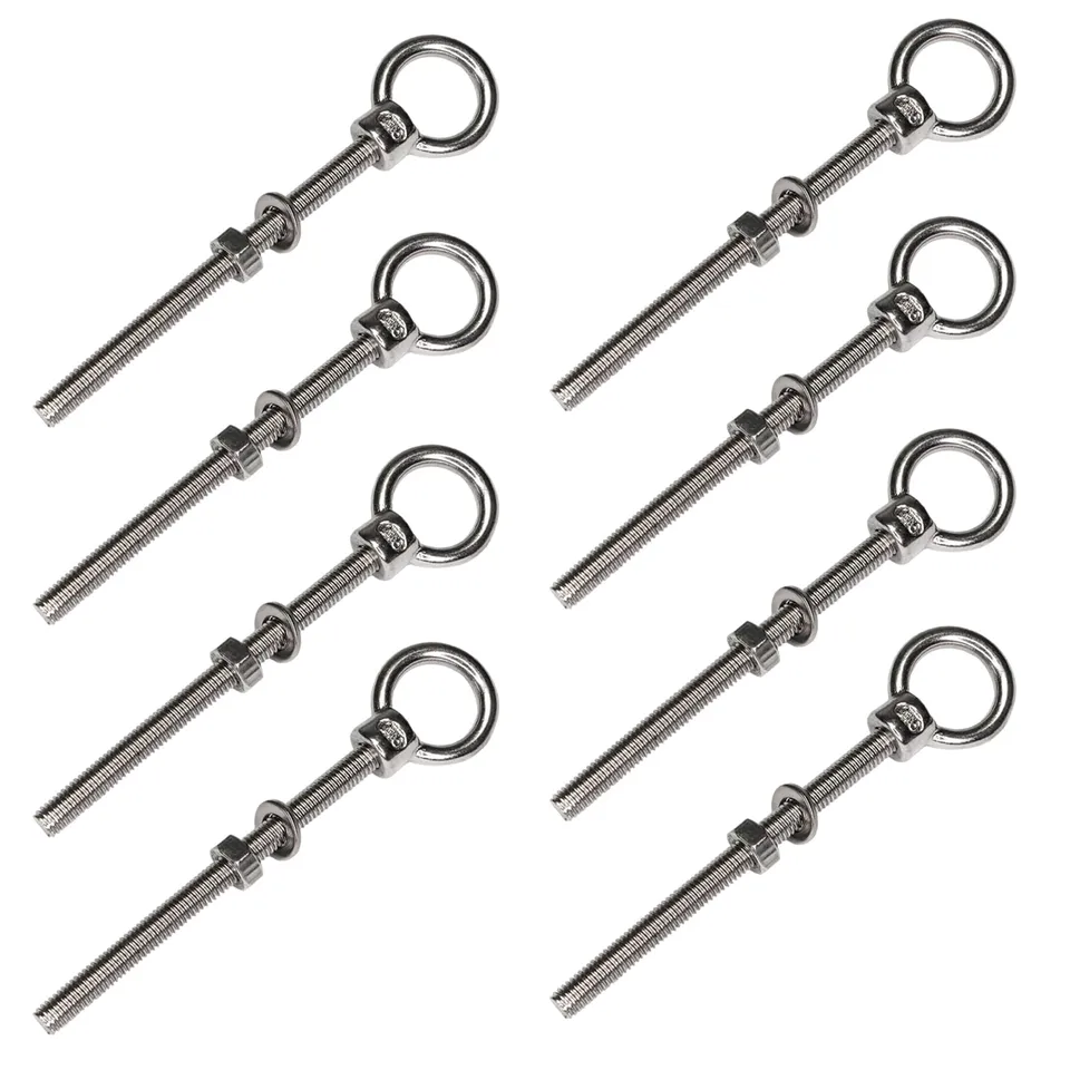PRIOstahl Augbolzen M8x80 Ringschraube V4A 8 Stück