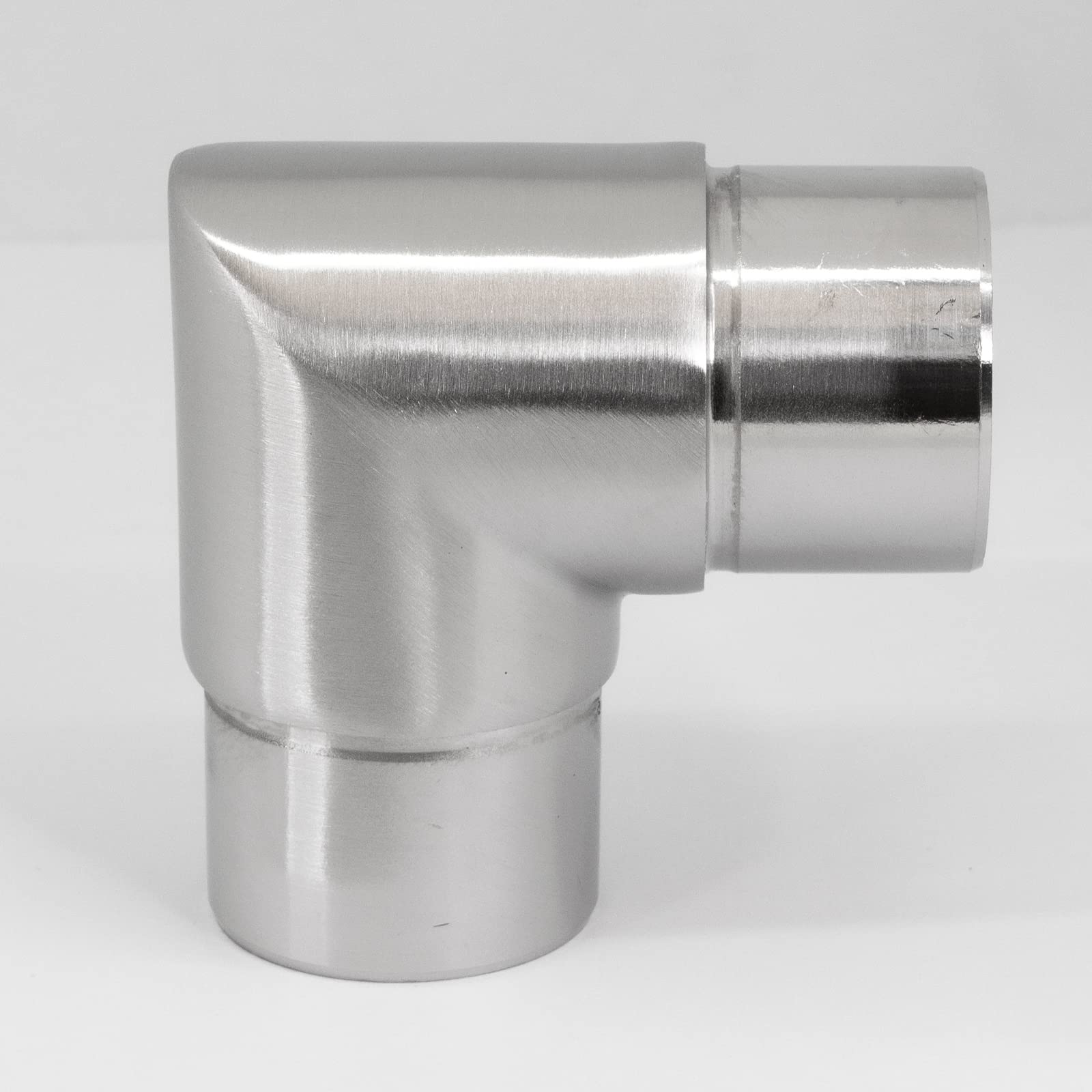 PRIOstahl Geländerbau Eckbogen 90° 42,4mm V2A 4 Stück