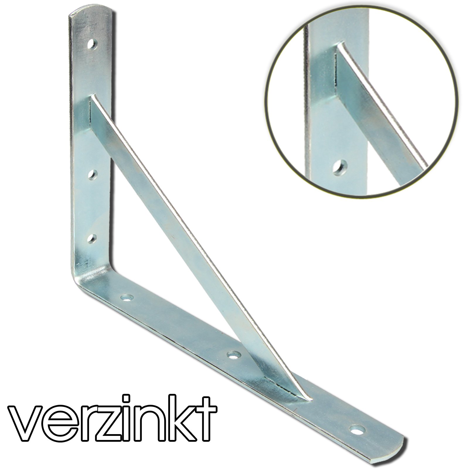 PRIOstahl Schwerlastträger verzinkt 330x500mm 1 Stück Konsole