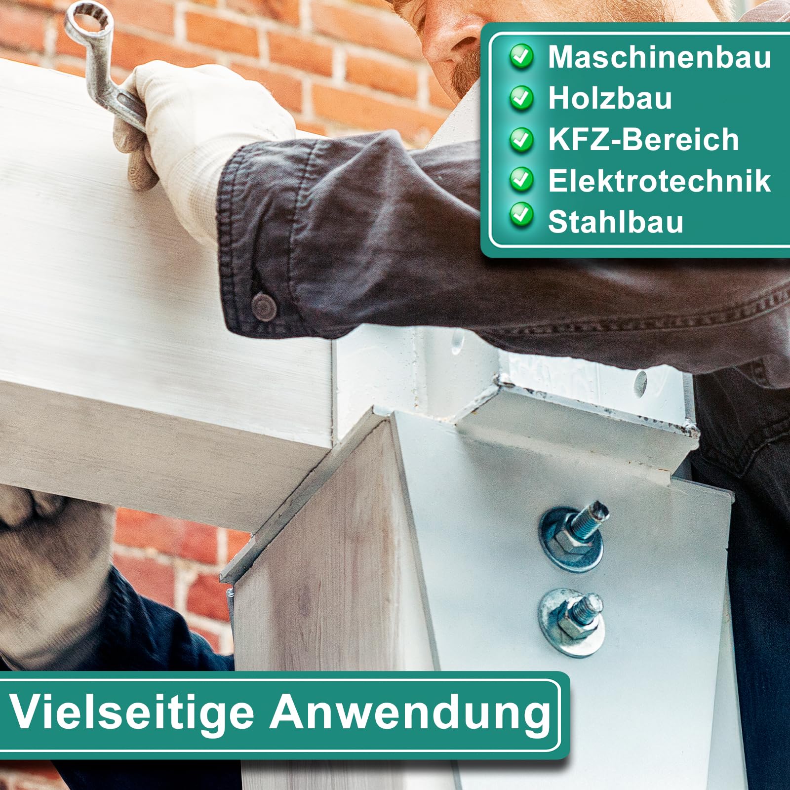 PRIOstahl Beilagscheibe 58x6mm M12 V2A 4 Stück