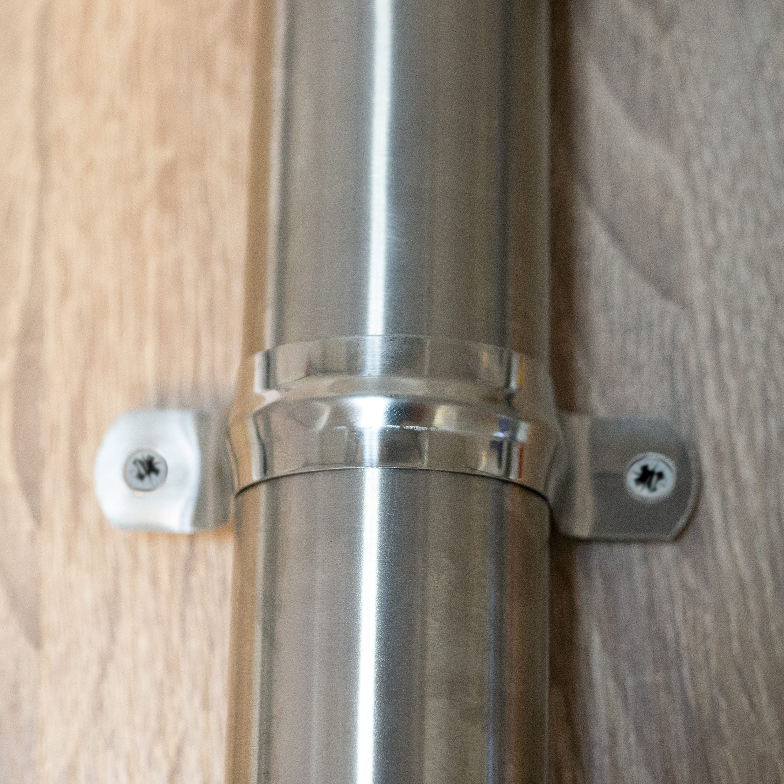 PRIOstahl Rohrschellen Edelstahl 40x40 mm 2 Stück