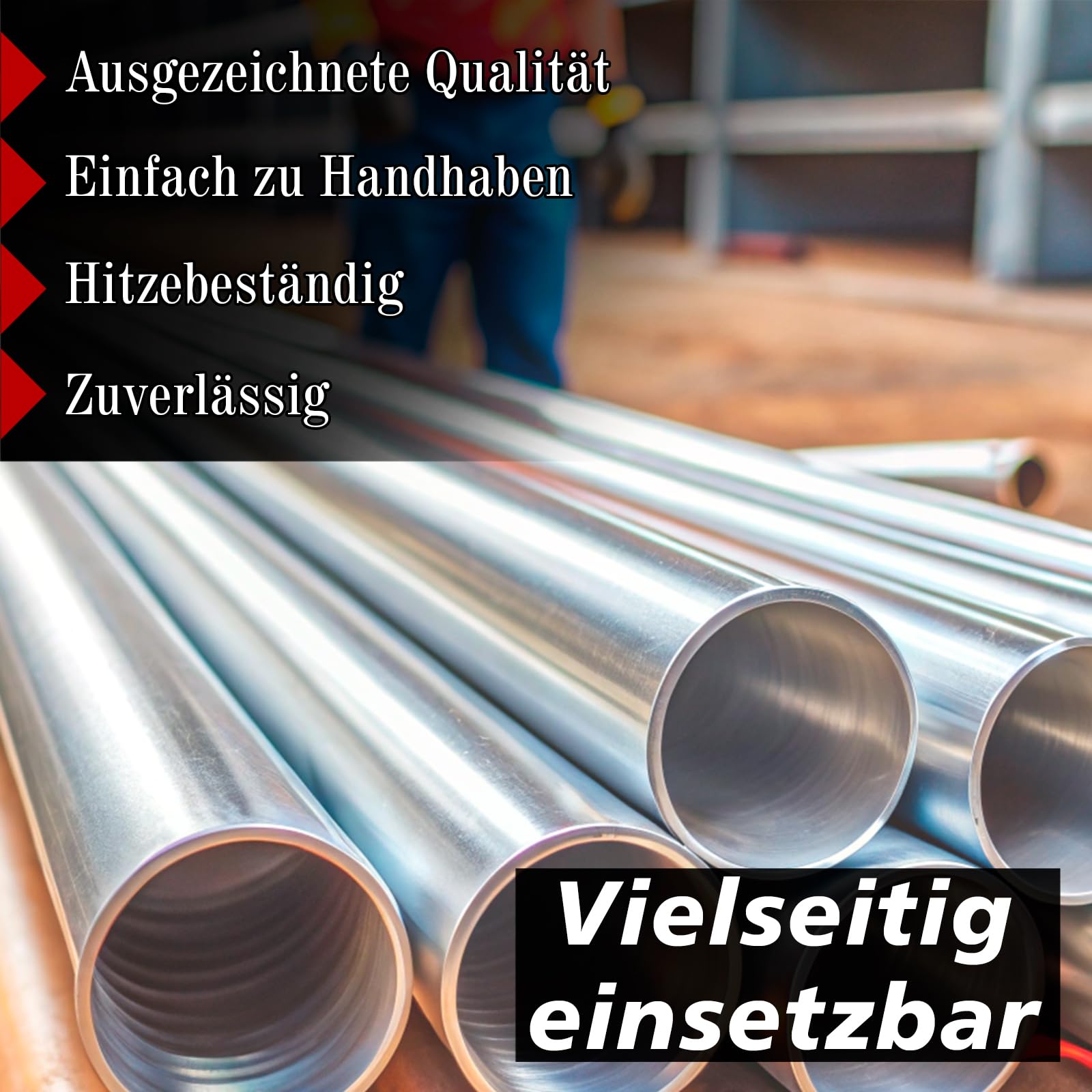 PRIOstahl Aluminiumrohr 20x2mm 2000mm Rundrohr Alu