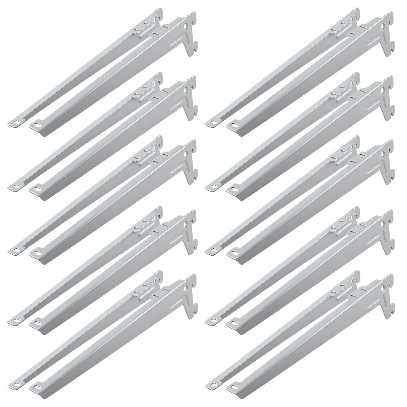 PRIOstahl Regalträger 330mm Weiß 20 Stück 55kg