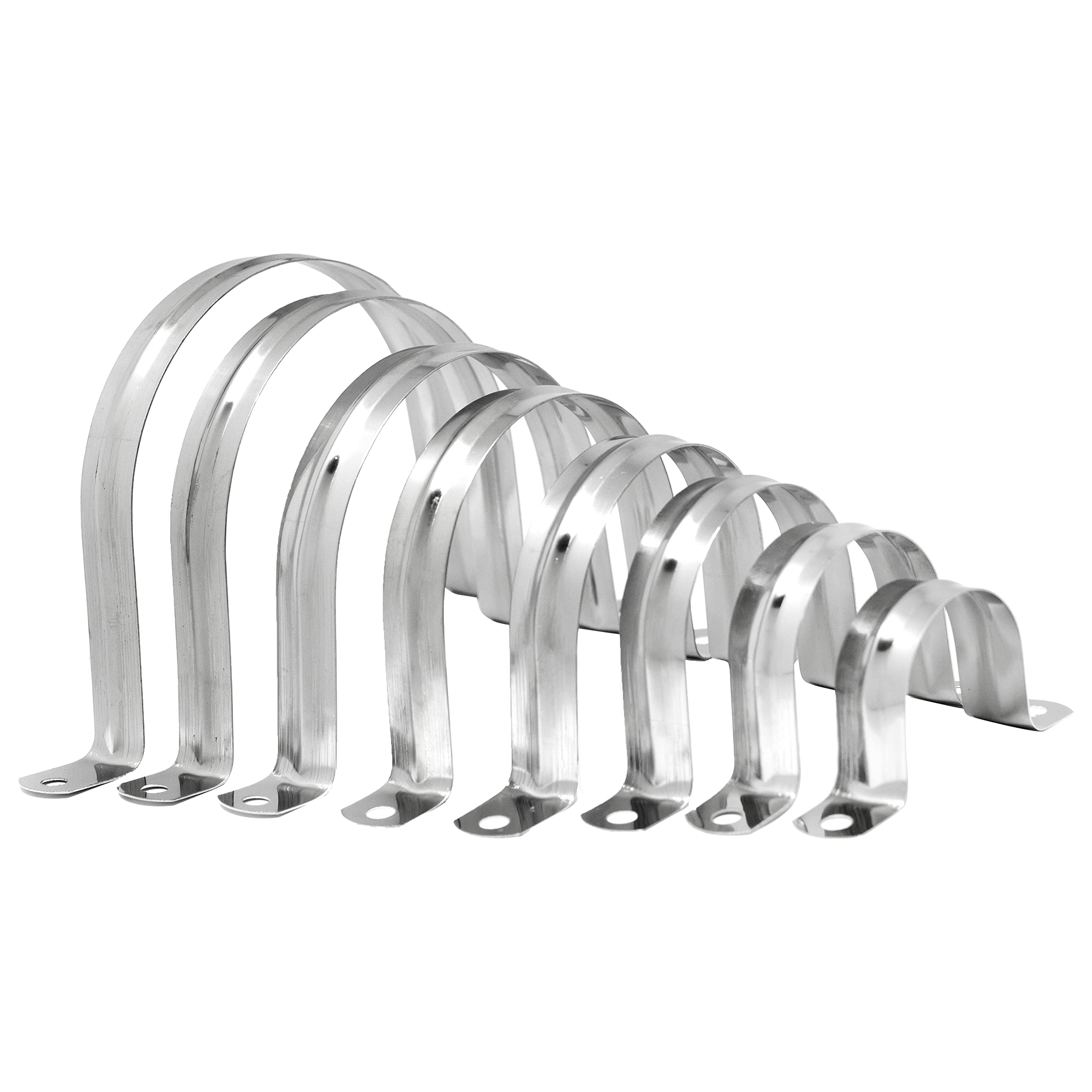PRIOstahl Rohrschellen Edelstahl 40x40 mm 2 Stück