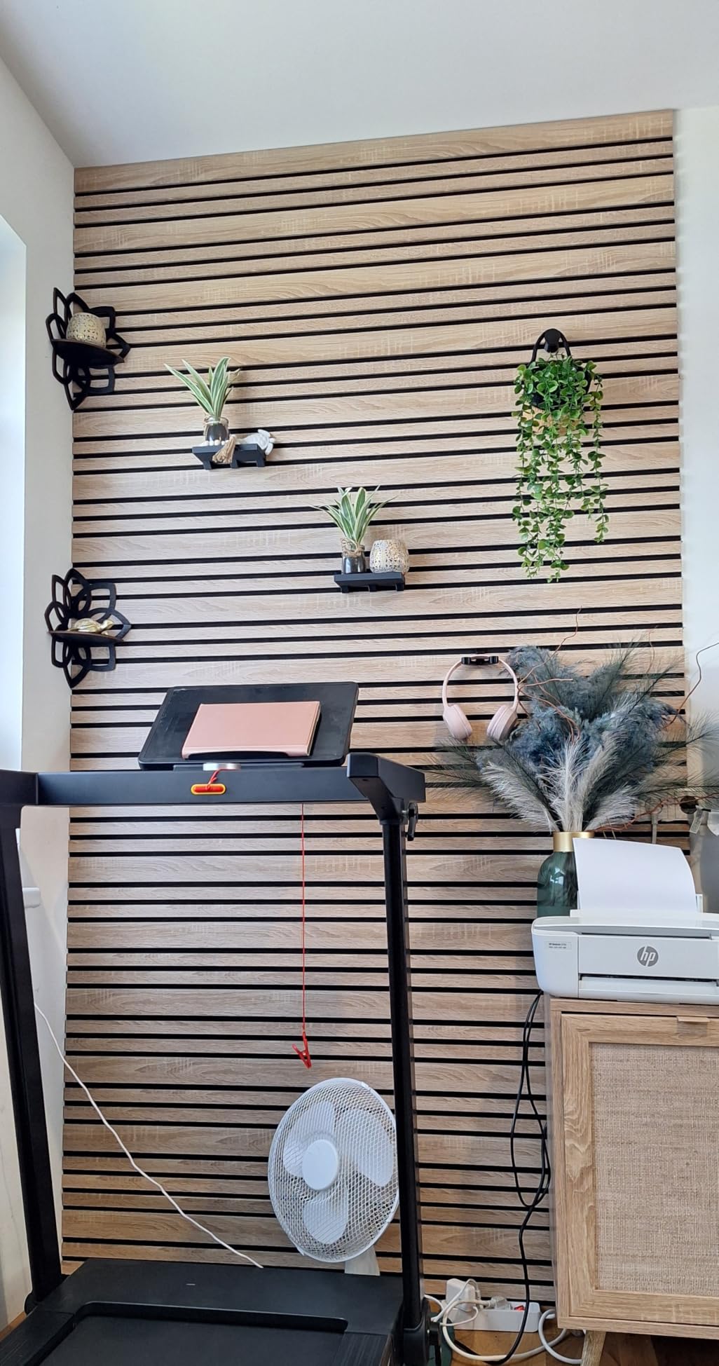 Hexim Akustikpaneele Mila 138,5x60 4er Black Lead 3,32 m²