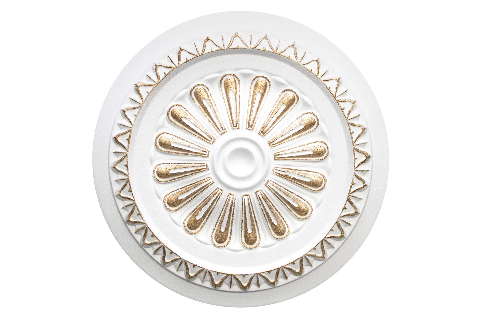 Hexim Stuckrosette R-15 Gold Deckenrosette Ø34cm EPS