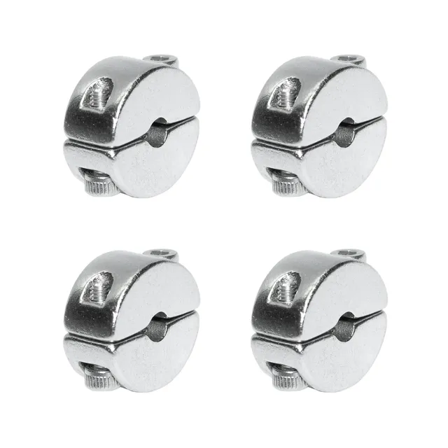 PRIOstahl Stoppklemme 2mm Seilklemme V4A 4 Stück teilbar