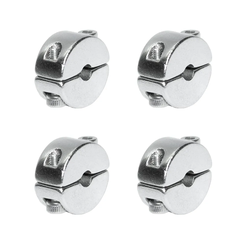 PRIOstahl Stoppklemme 2mm Seilklemme V4A 4 Stück teilbar