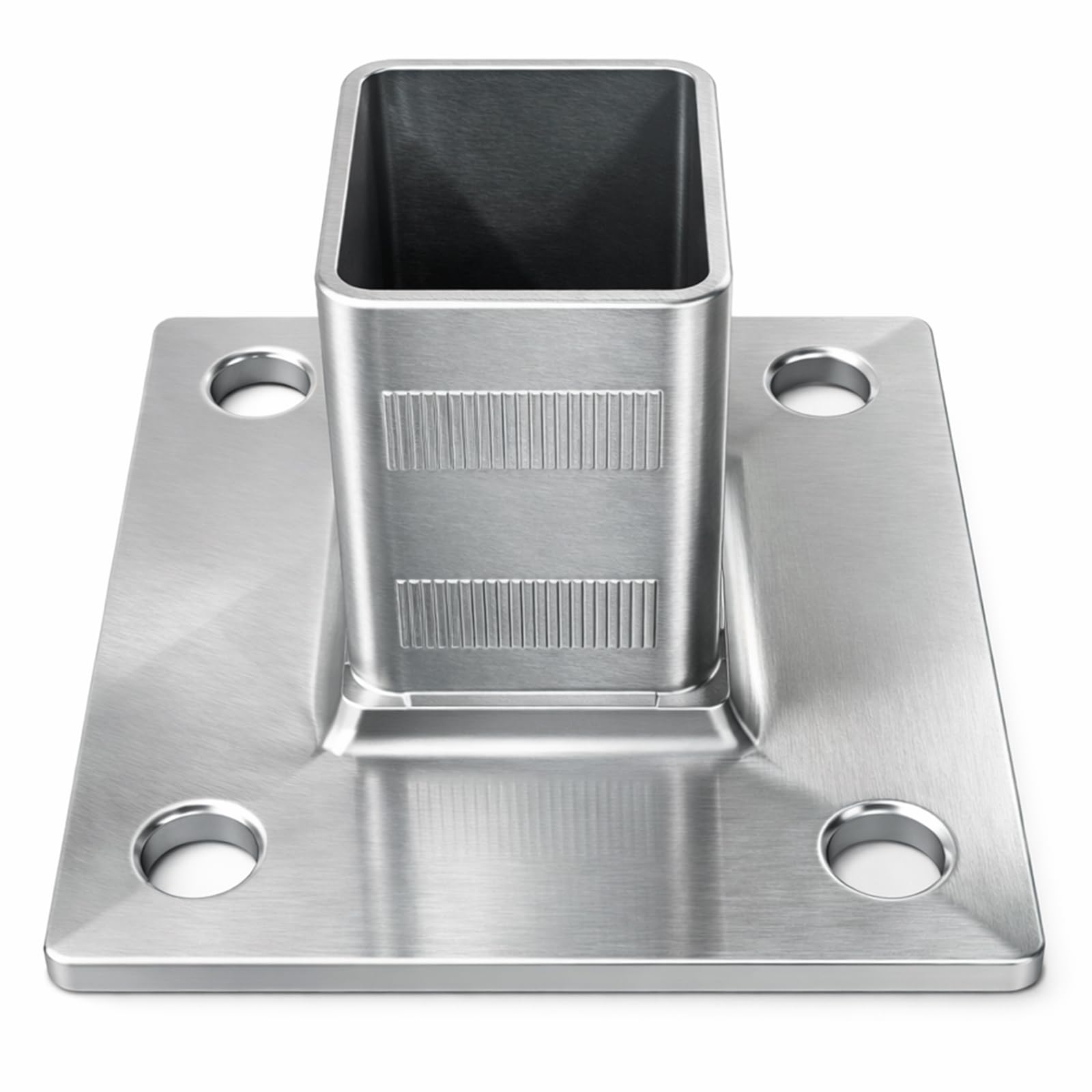 PRIOstahl Bodenanker 40x40mm Edelstahl V2A 1 Stück