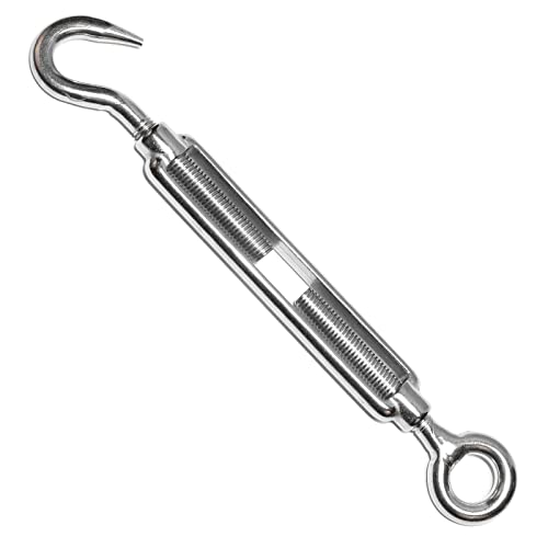 PRIOstahl Spannschloss M10 Öse/Haken Edelstahl V4A Seilspanner