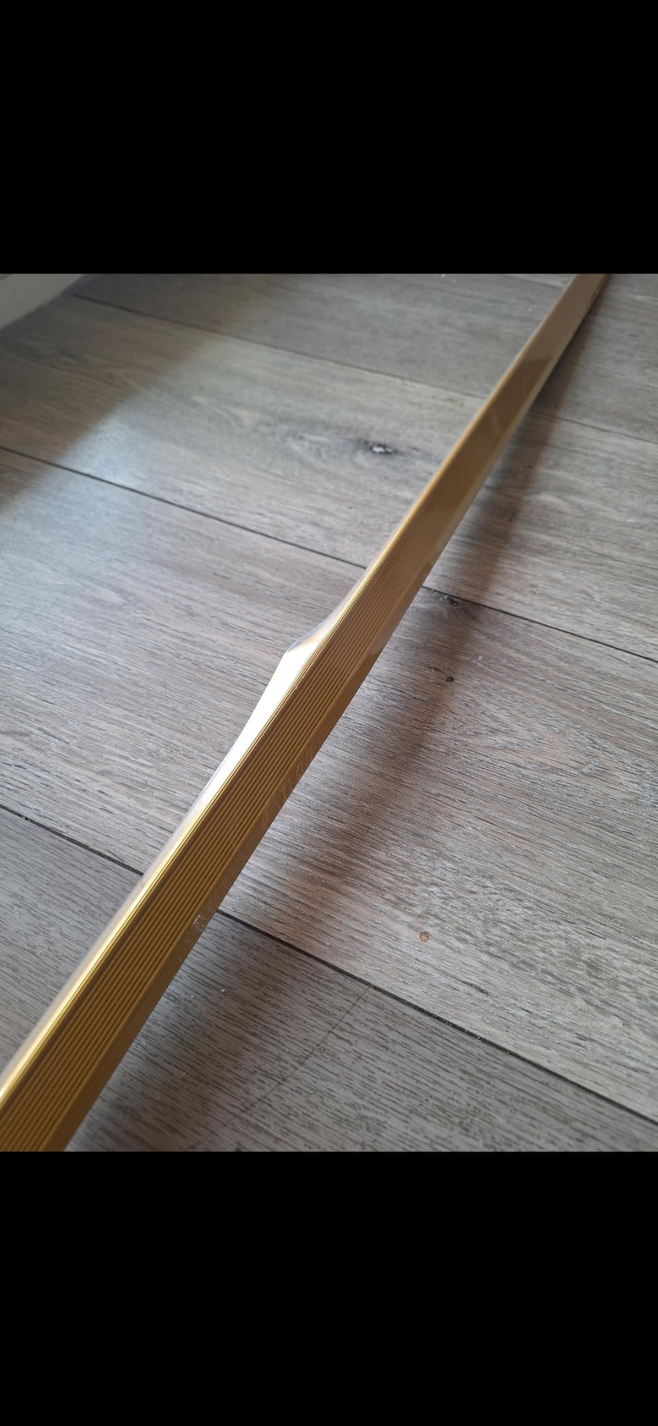 PRIOstahl Treppenkantenprofil Gold 900 mm Treppenprofil selbstklebend