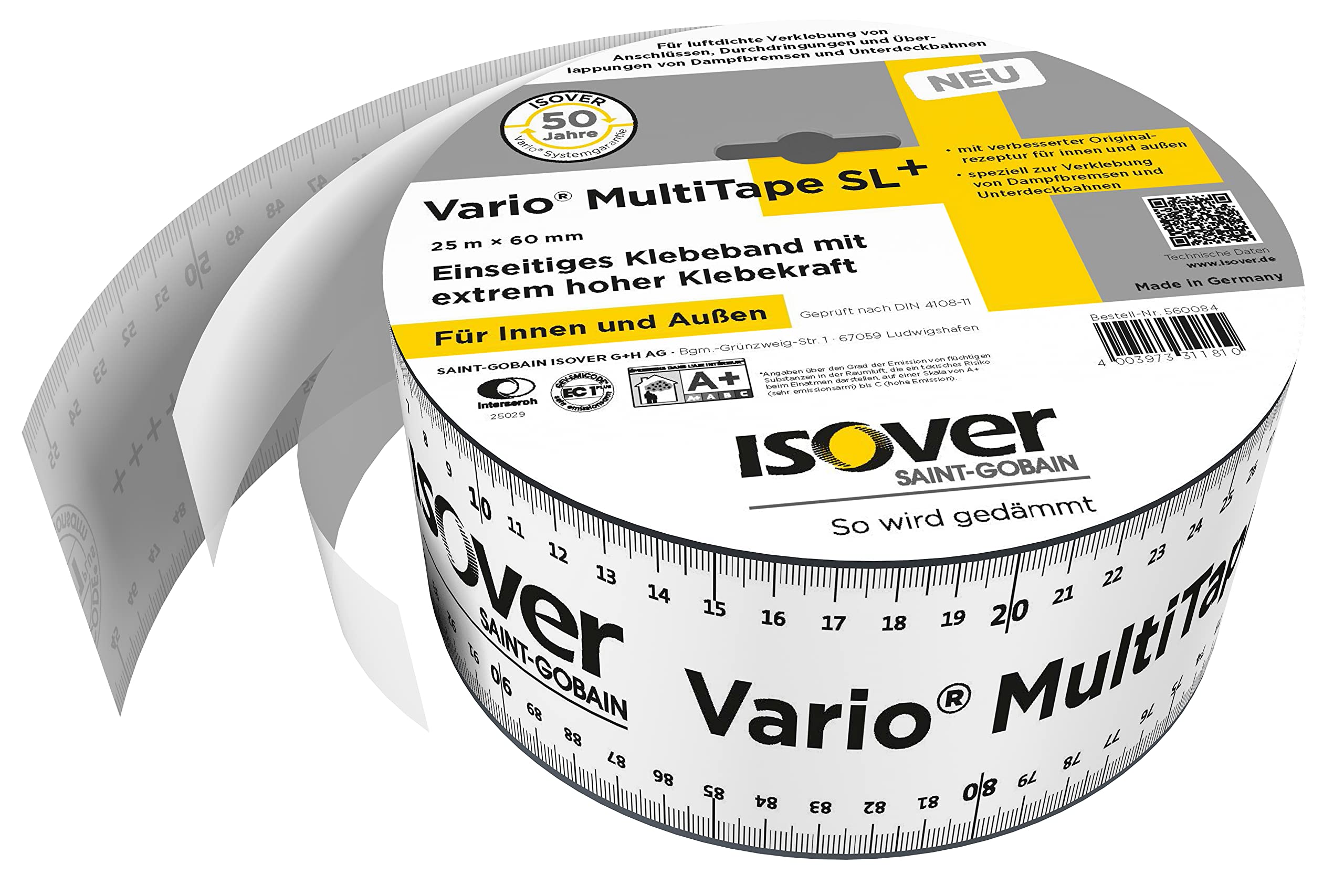 Isover Vario MultiTape SL+ Klebeband luftdicht wasserbeständig