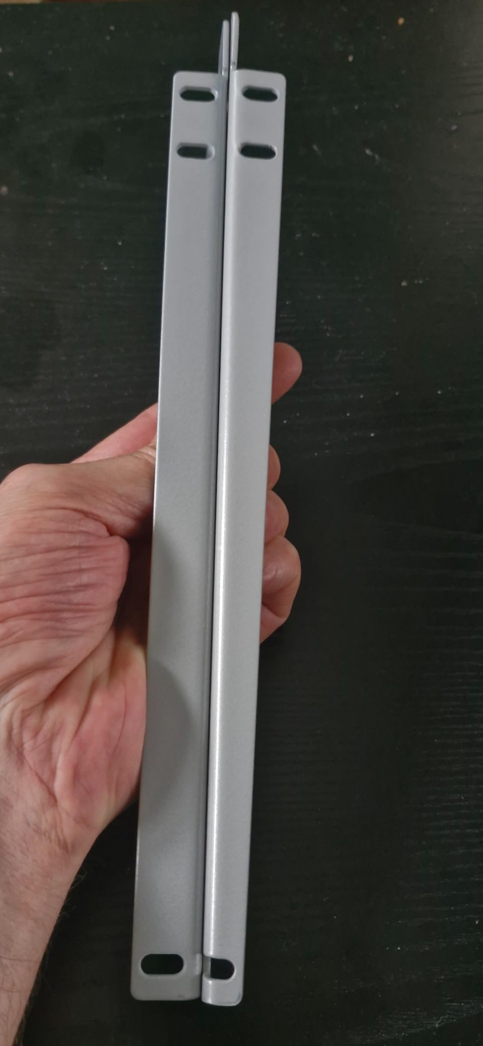PRIOstahl Regalträger Stahl 380 mm grau 2 Stück