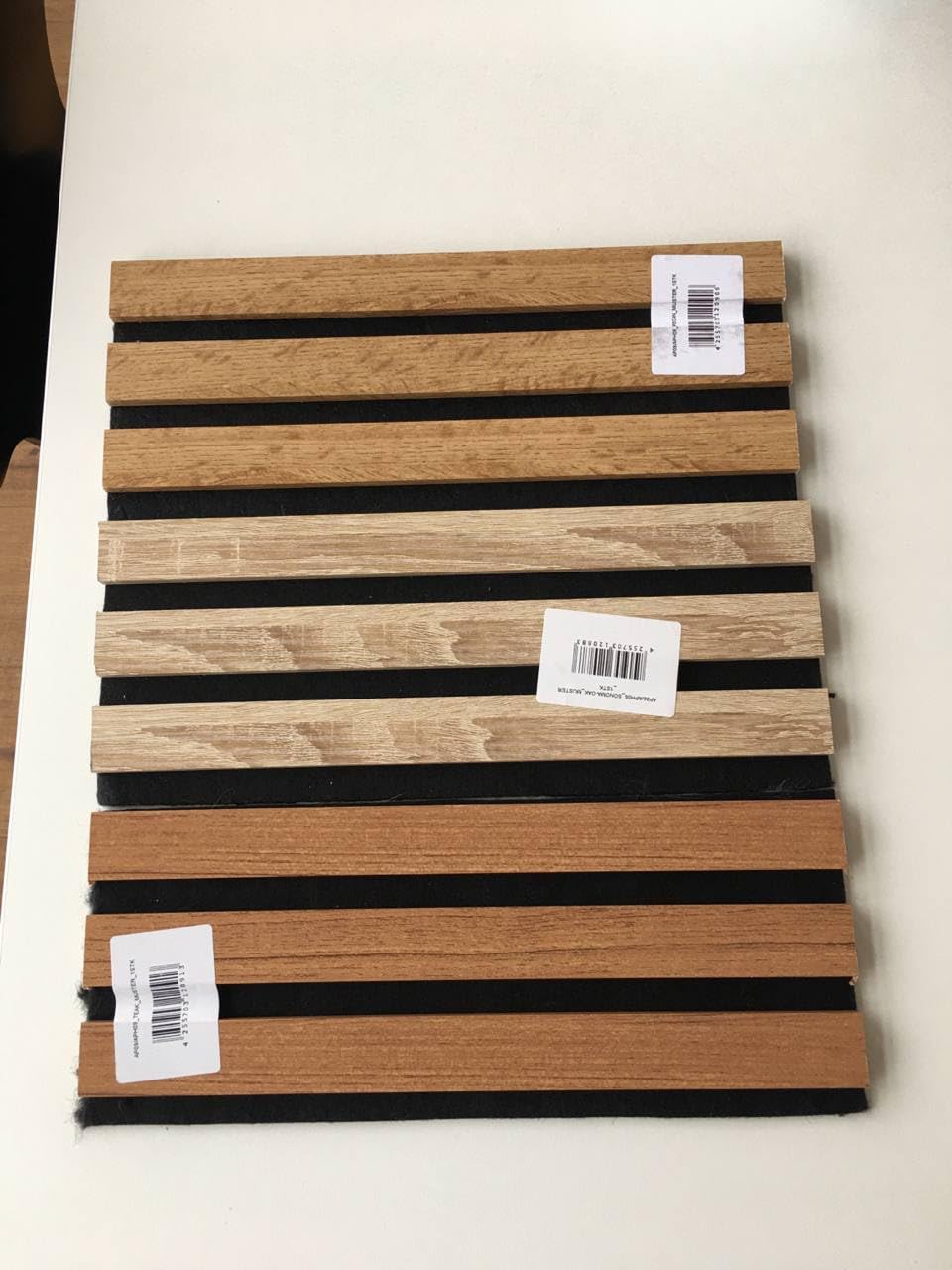 Hexim Akustikpaneele Musterstück Black Edition AP12 Wandpaneele