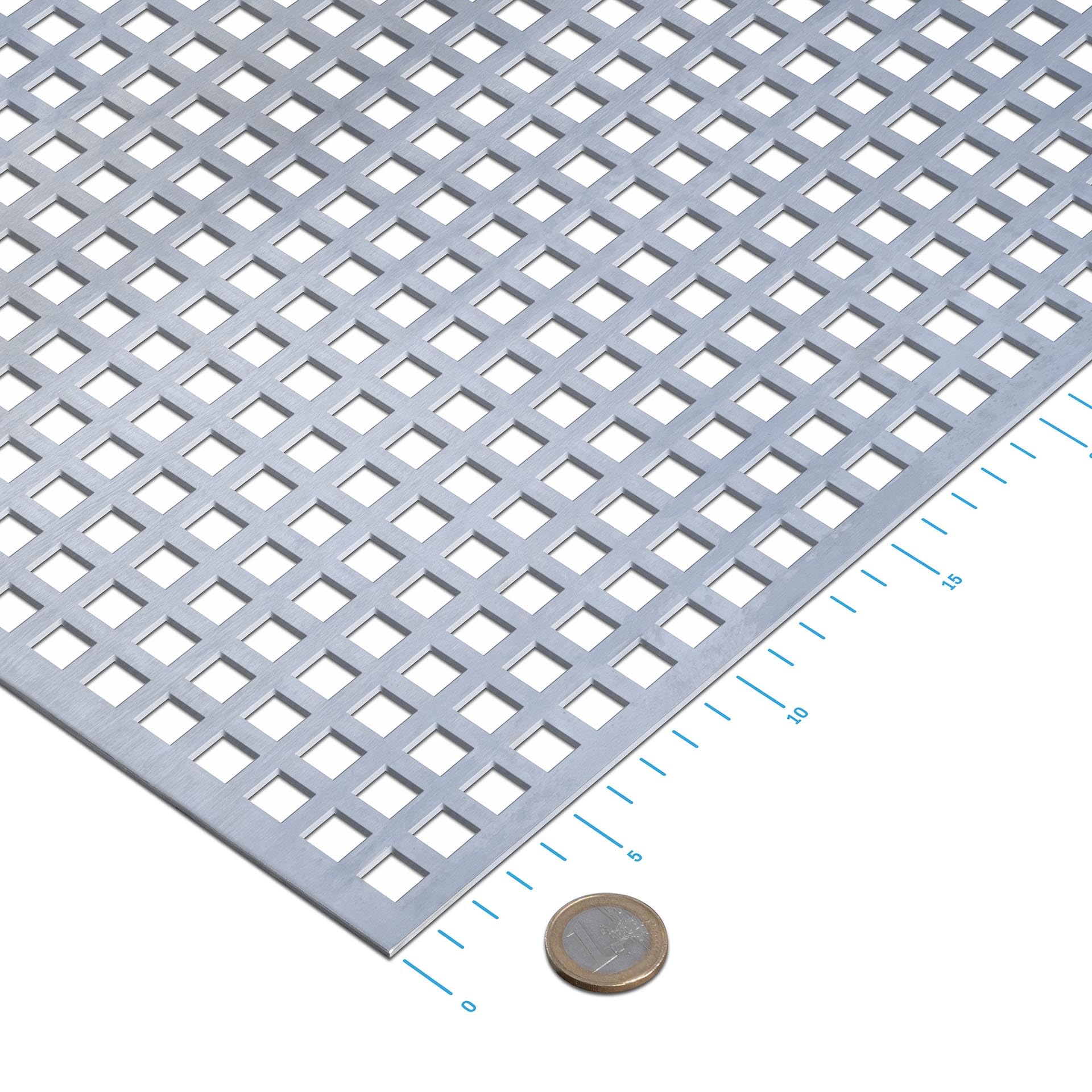 thyssenkrupp Stainless Steel Lochblech QG10-15 1000x750 mm
