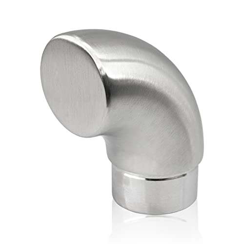 PRIOstahl Endbogen 42,4mm 90° 1 Stück Edelstahl V2A