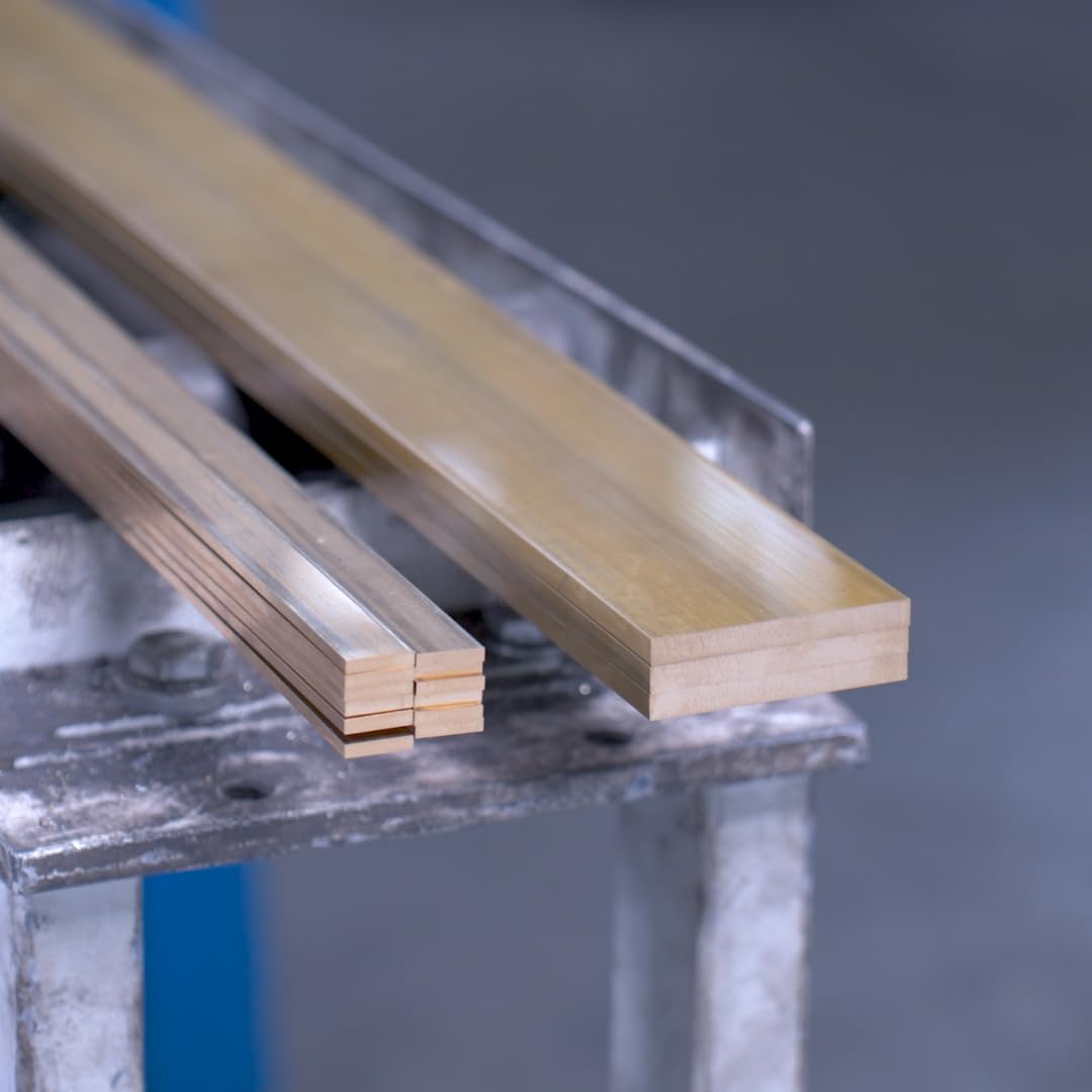 thyssenkrupp Messing Flachprofil CW617N 10x3 mm 1500 mm Flachstab