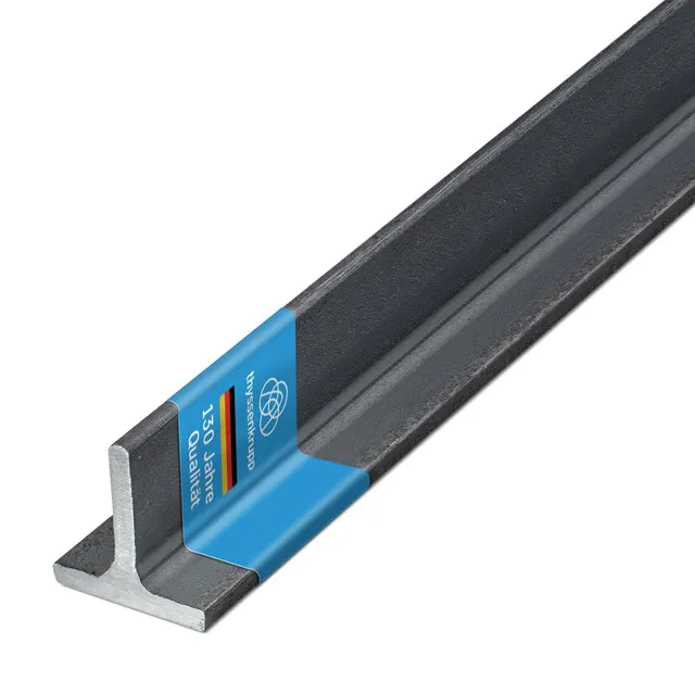 ThyssenKrupp Steel T-Profil 60x60x7 mm T-Stahl 1000 mm S235JR